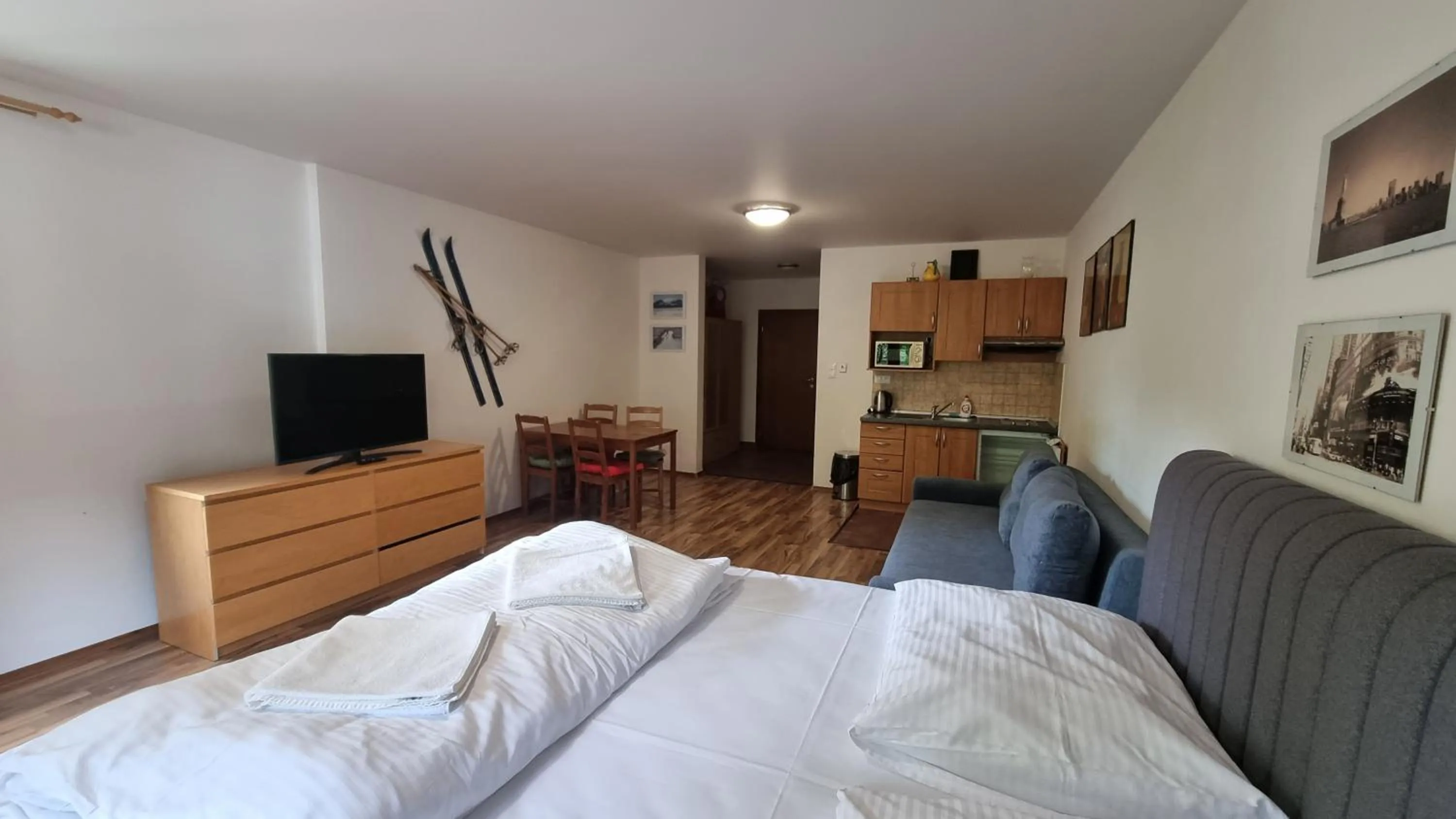 Bed in Fatrapark Apartments House 2