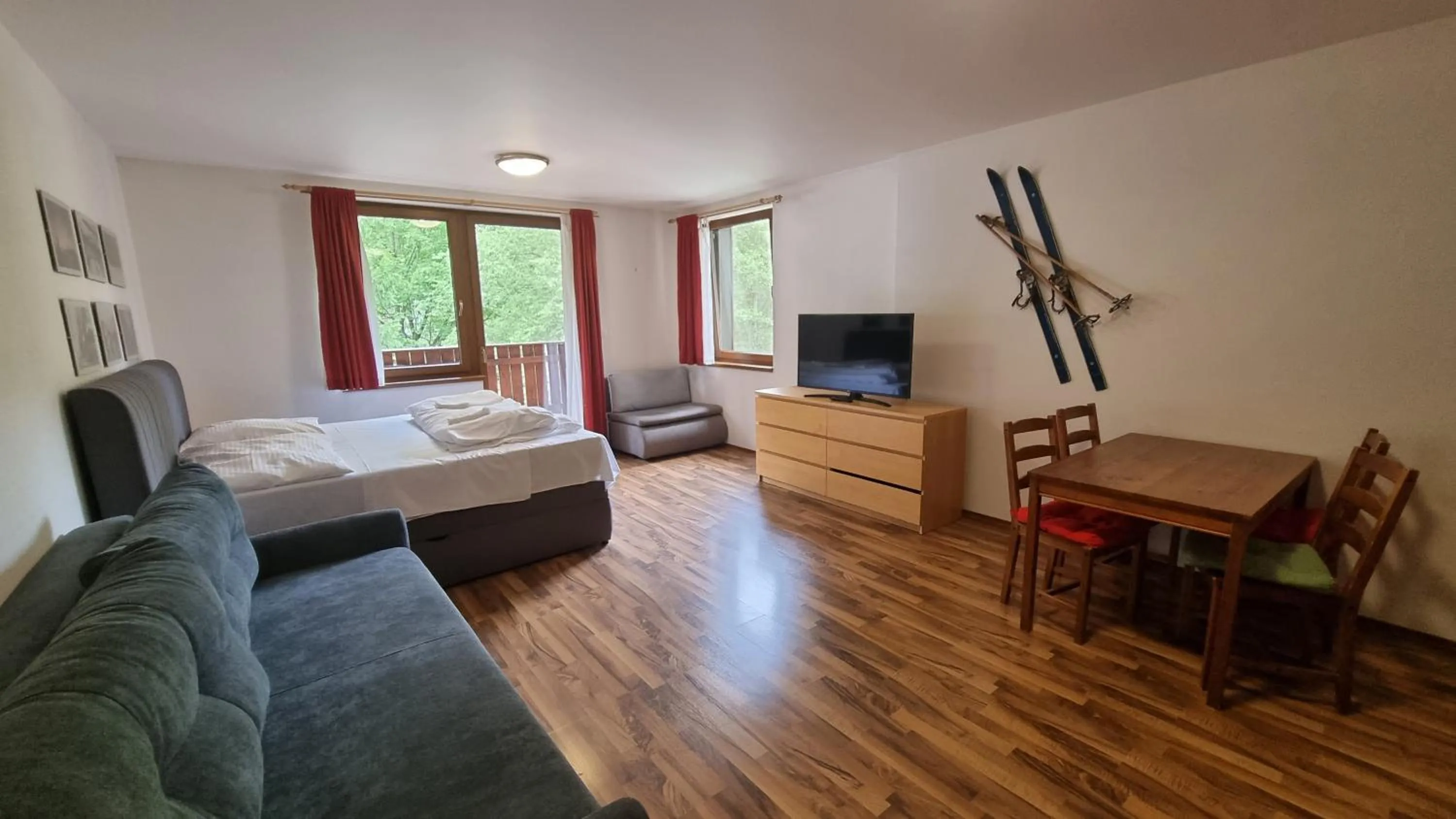 Bed in Fatrapark Apartments House 2