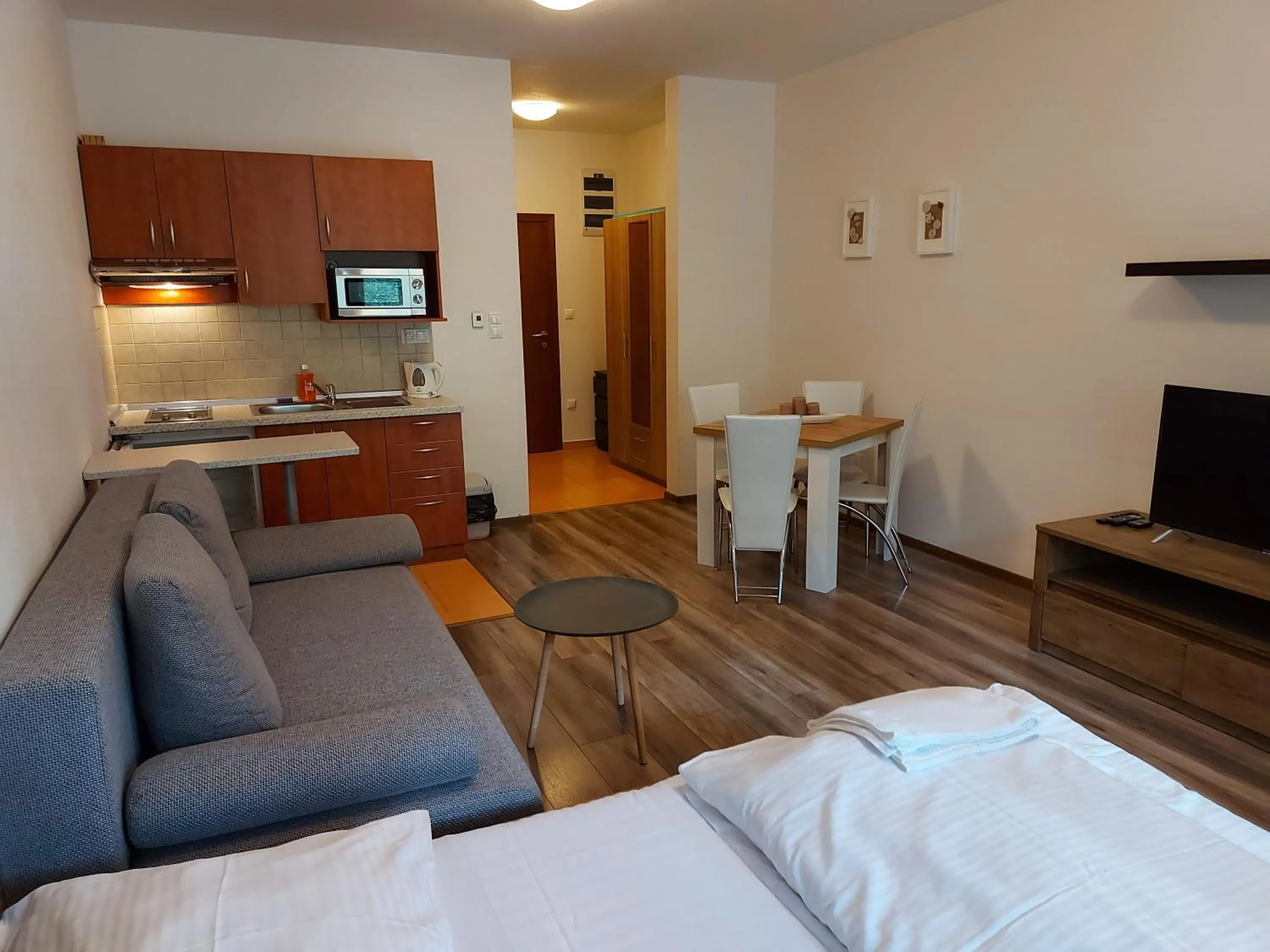 Bed in Fatrapark Apartments House 2