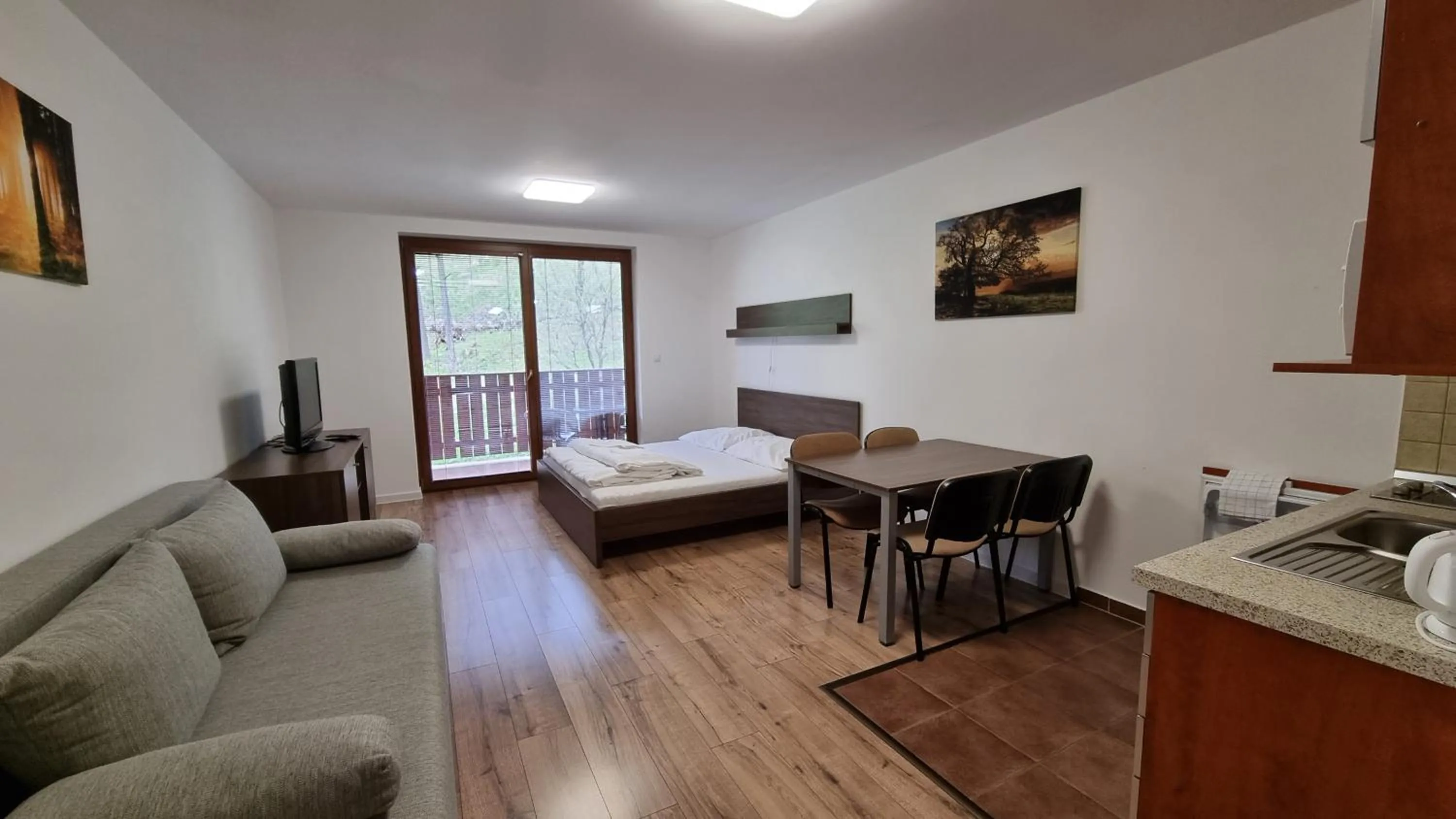 Bed in Fatrapark Apartments House 2