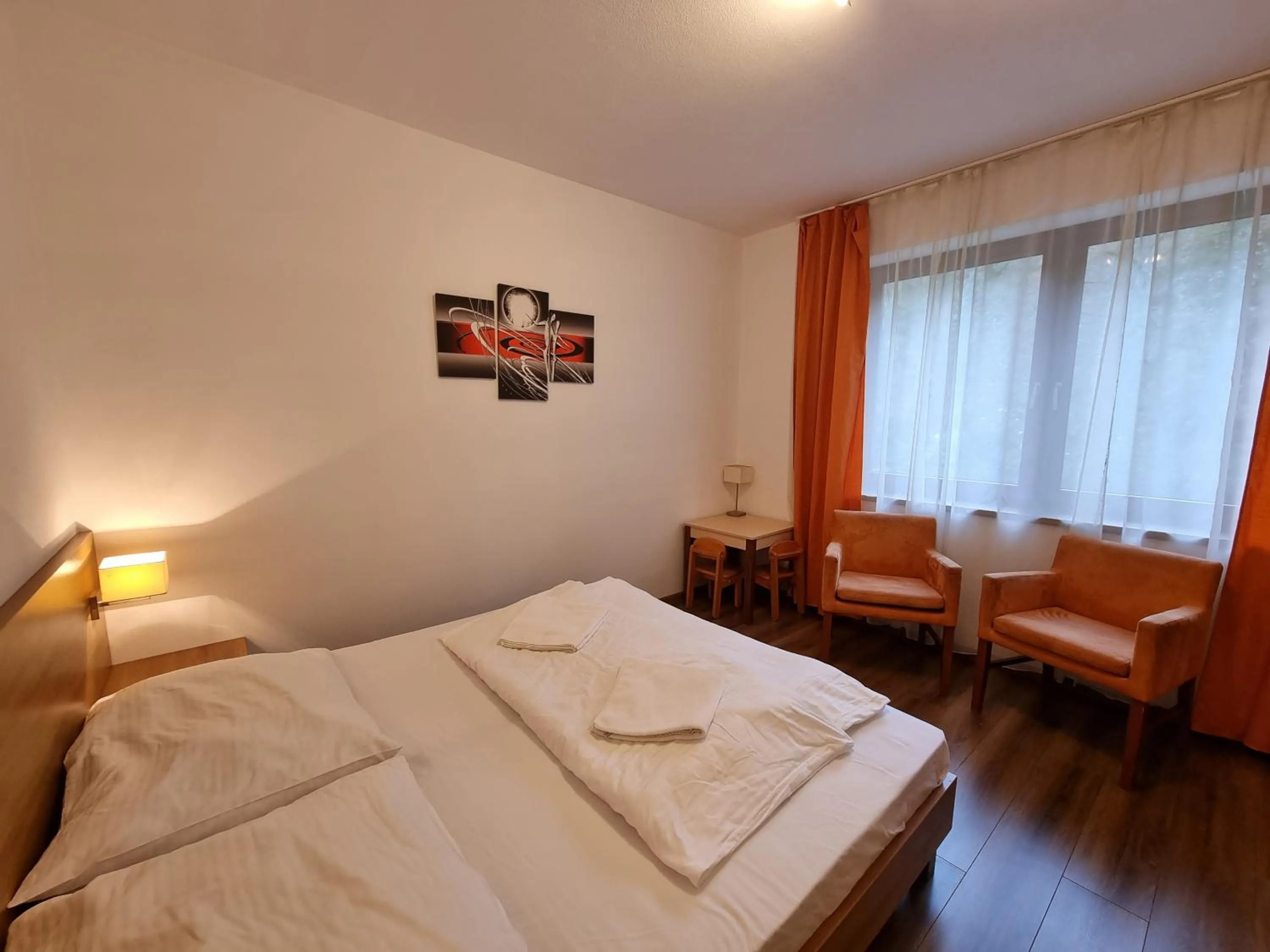 Bed in Fatrapark Apartments House 2