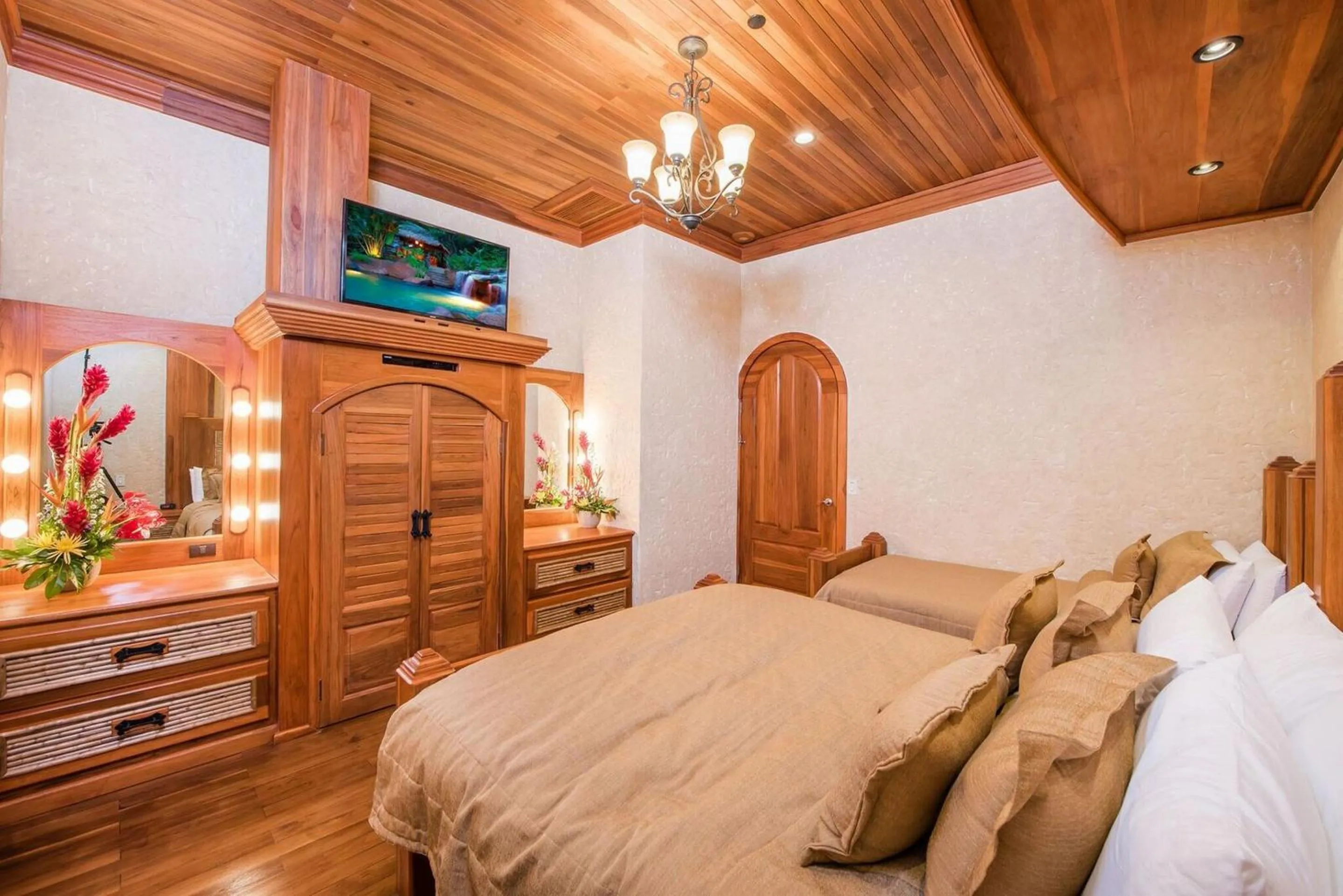 Bed in The Springs Resort & Spa at Arenal