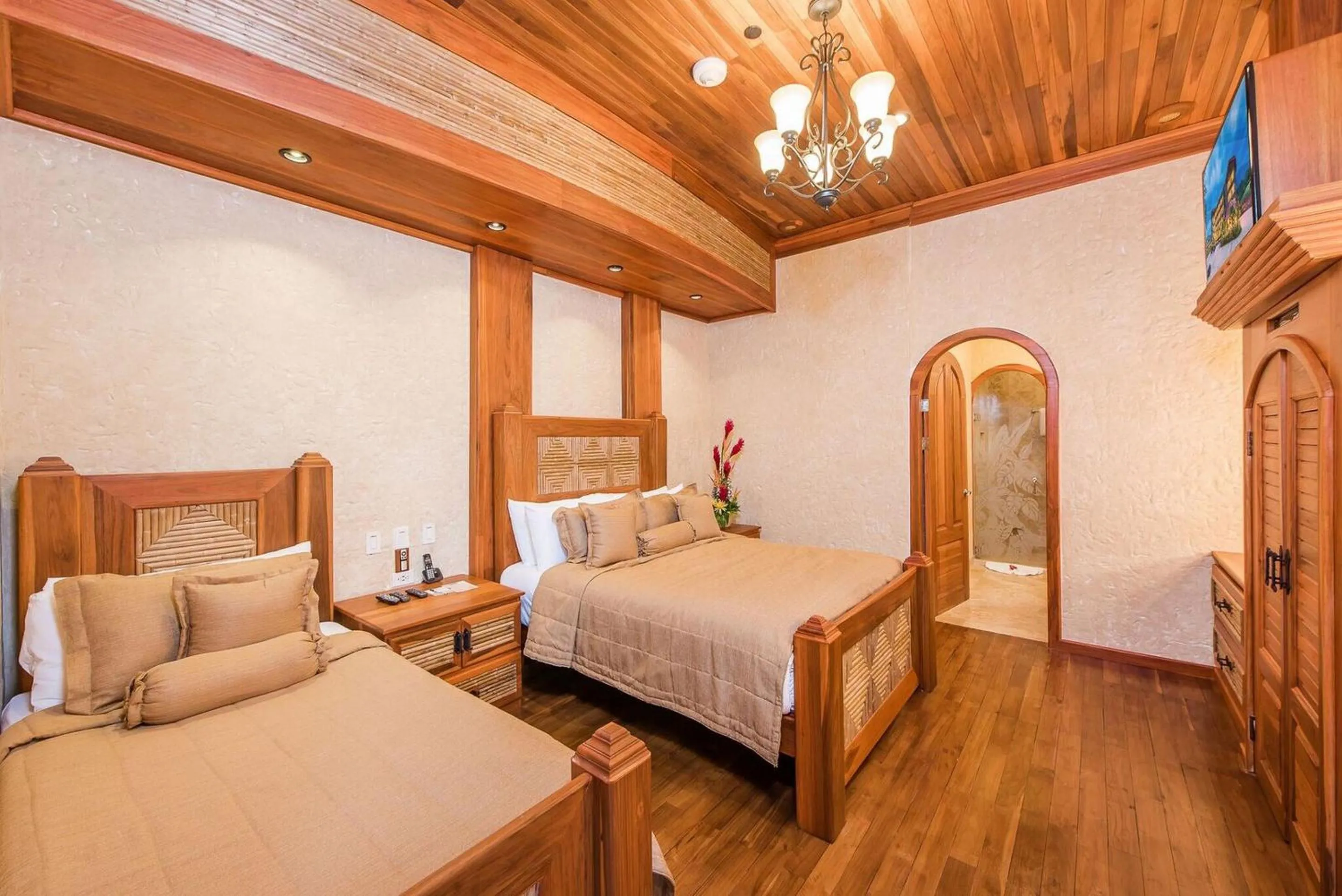 Bed in The Springs Resort & Spa at Arenal