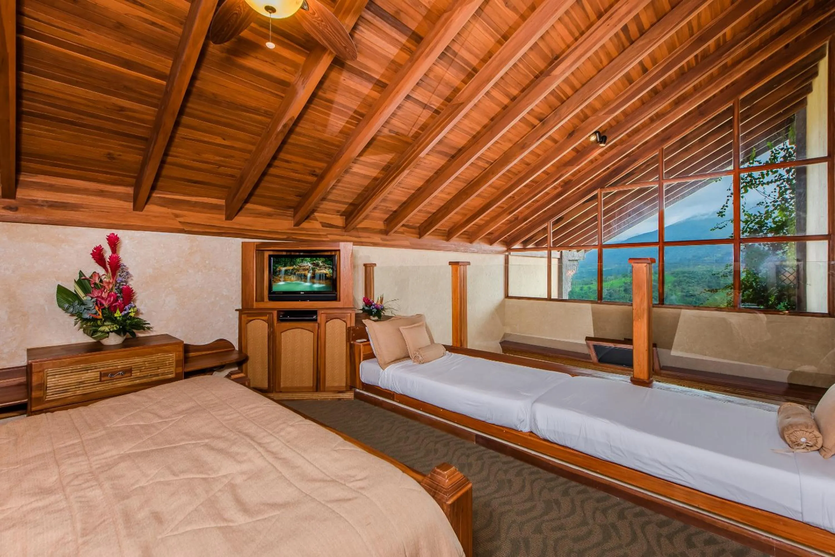 Bed in The Springs Resort & Spa at Arenal