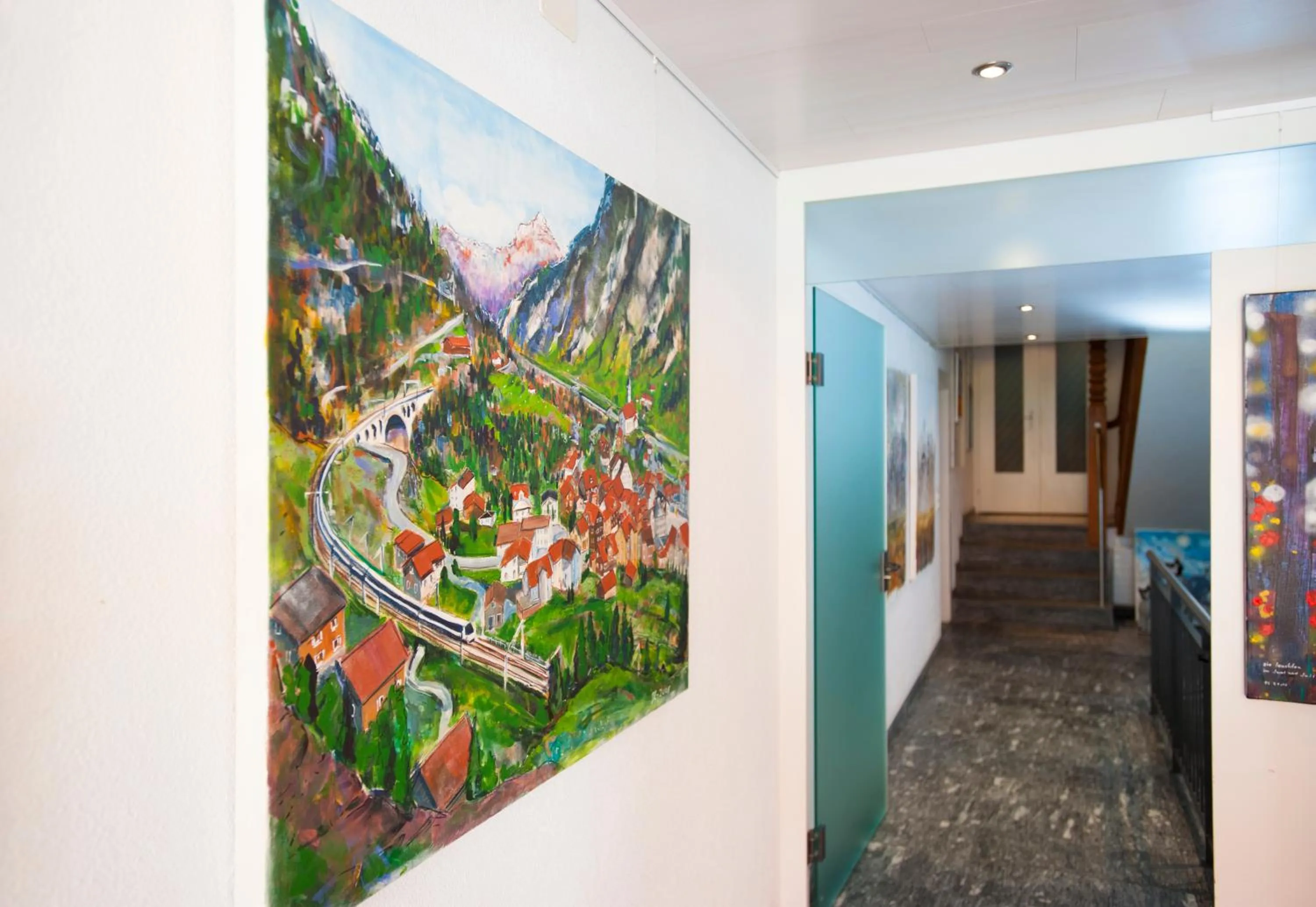 Lobby or reception in Hotel Gerig