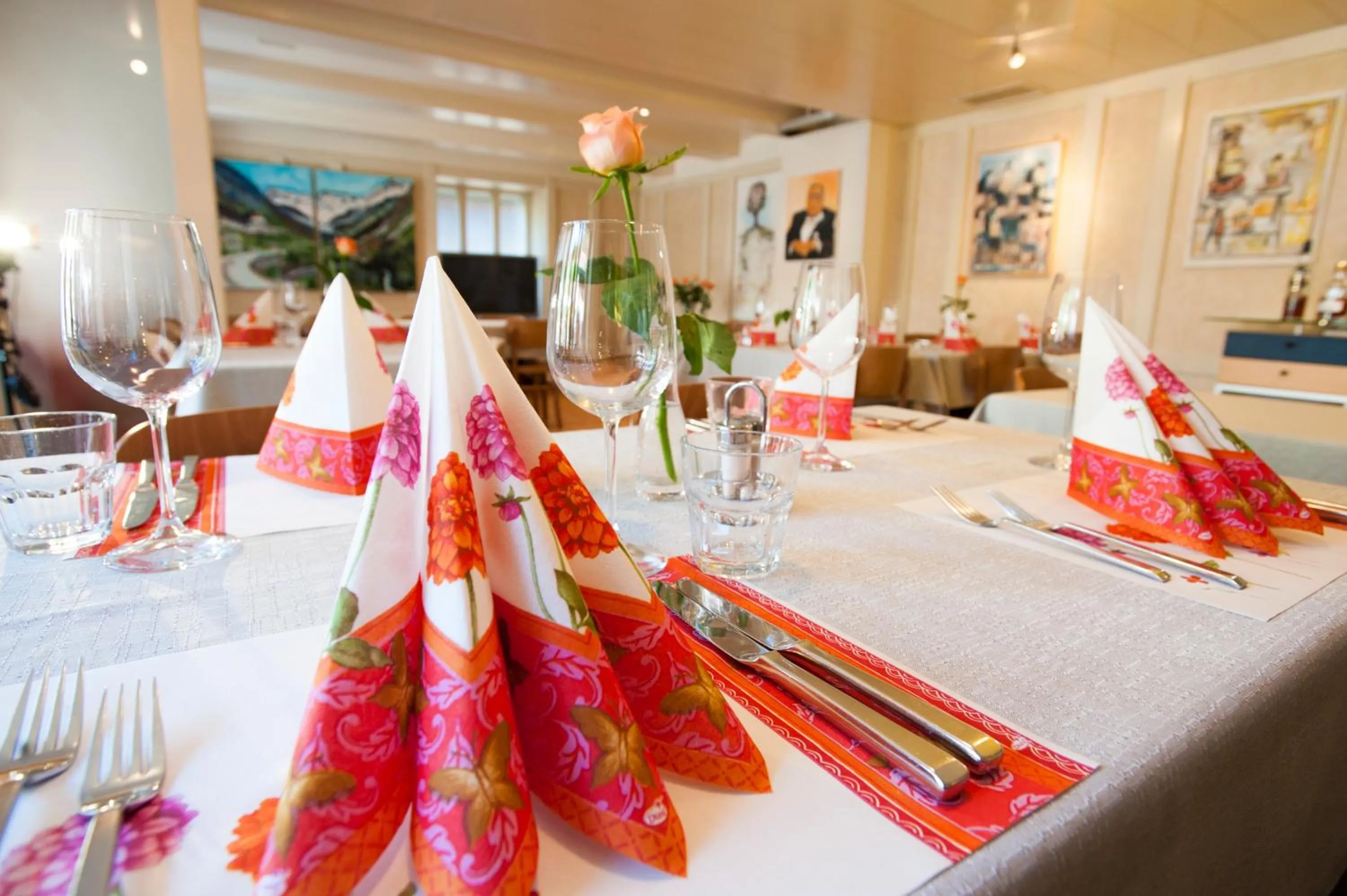 Restaurant/places to eat in Hotel Gerig