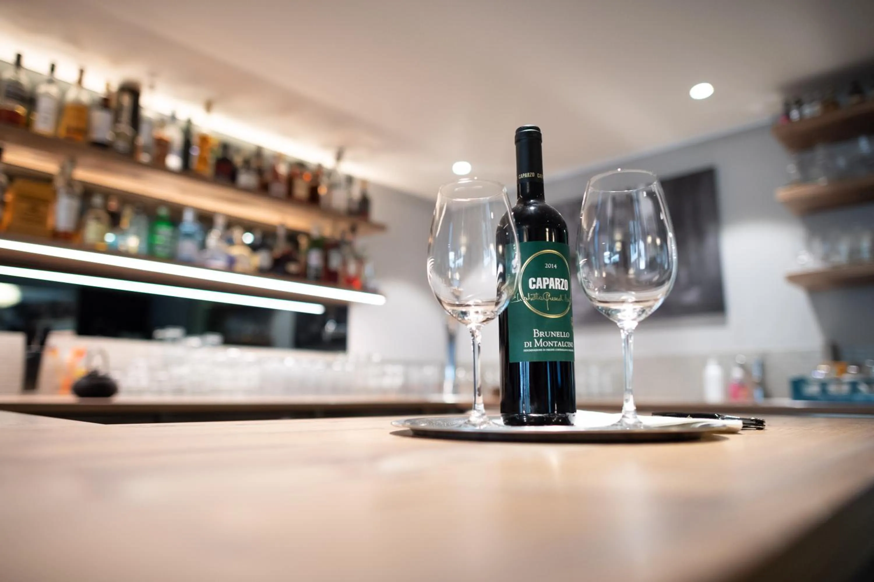 Alcoholic drinks in Hotel Gerig