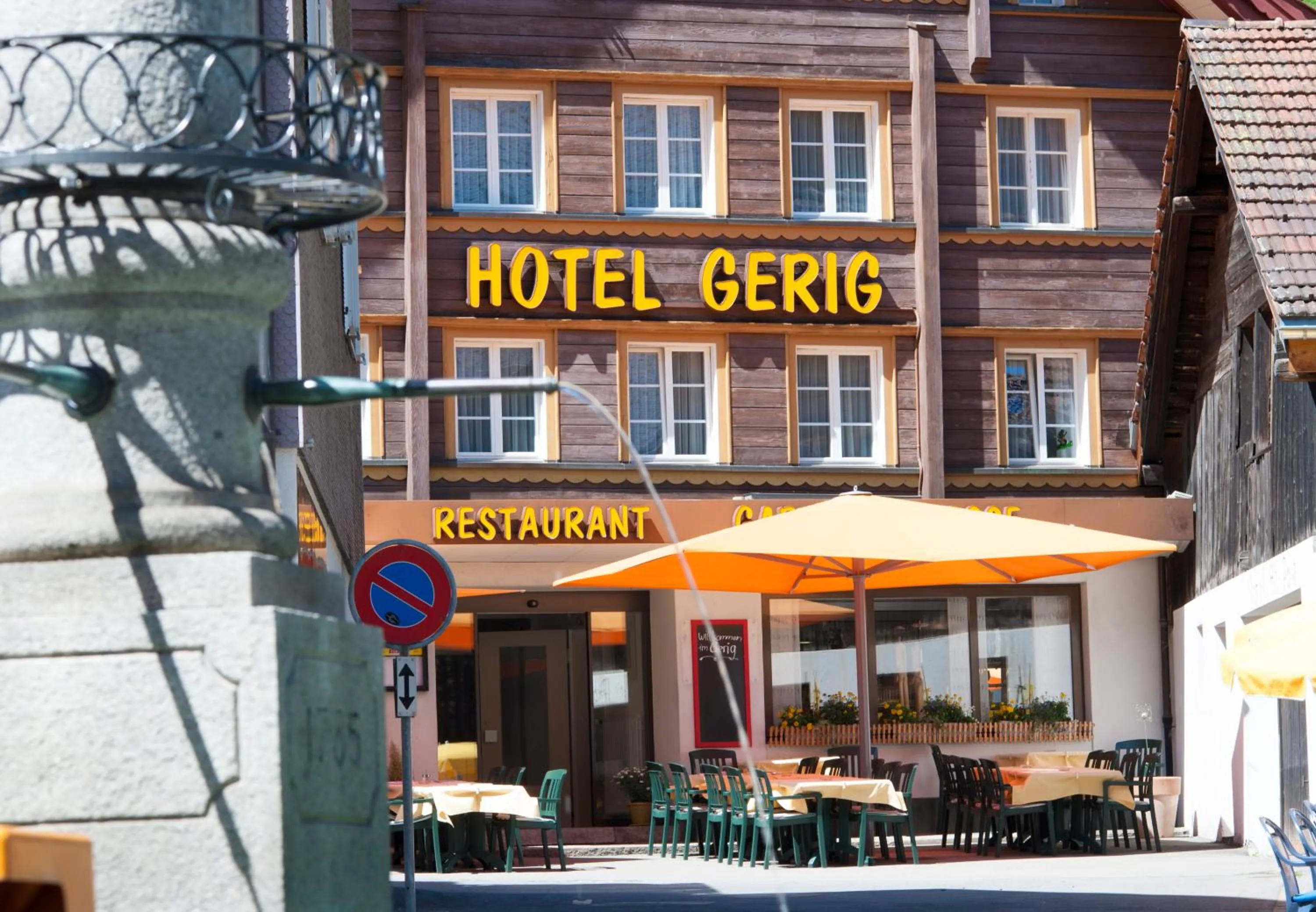 Facade/entrance in Hotel Gerig