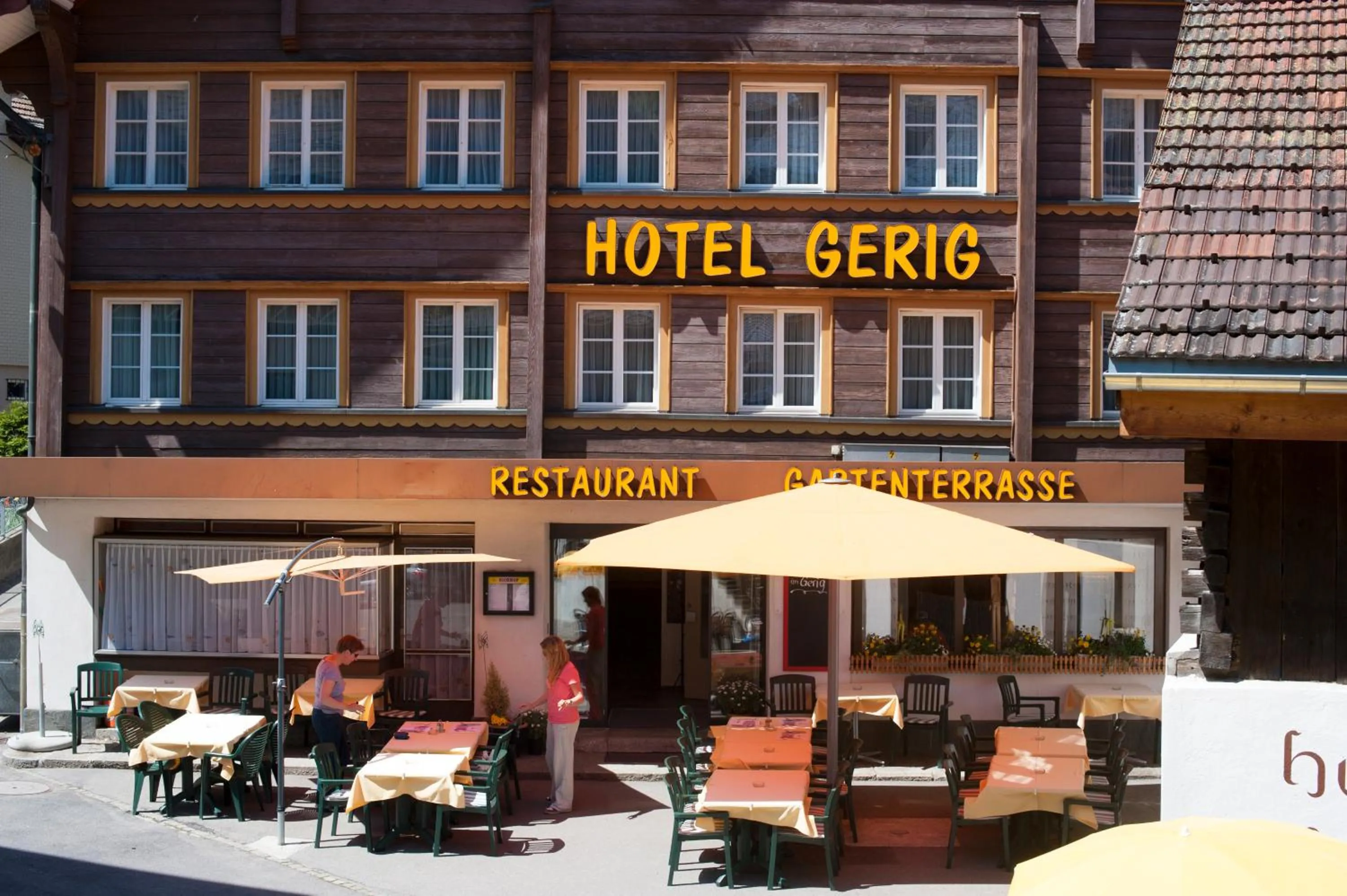 Facade/entrance in Hotel Gerig