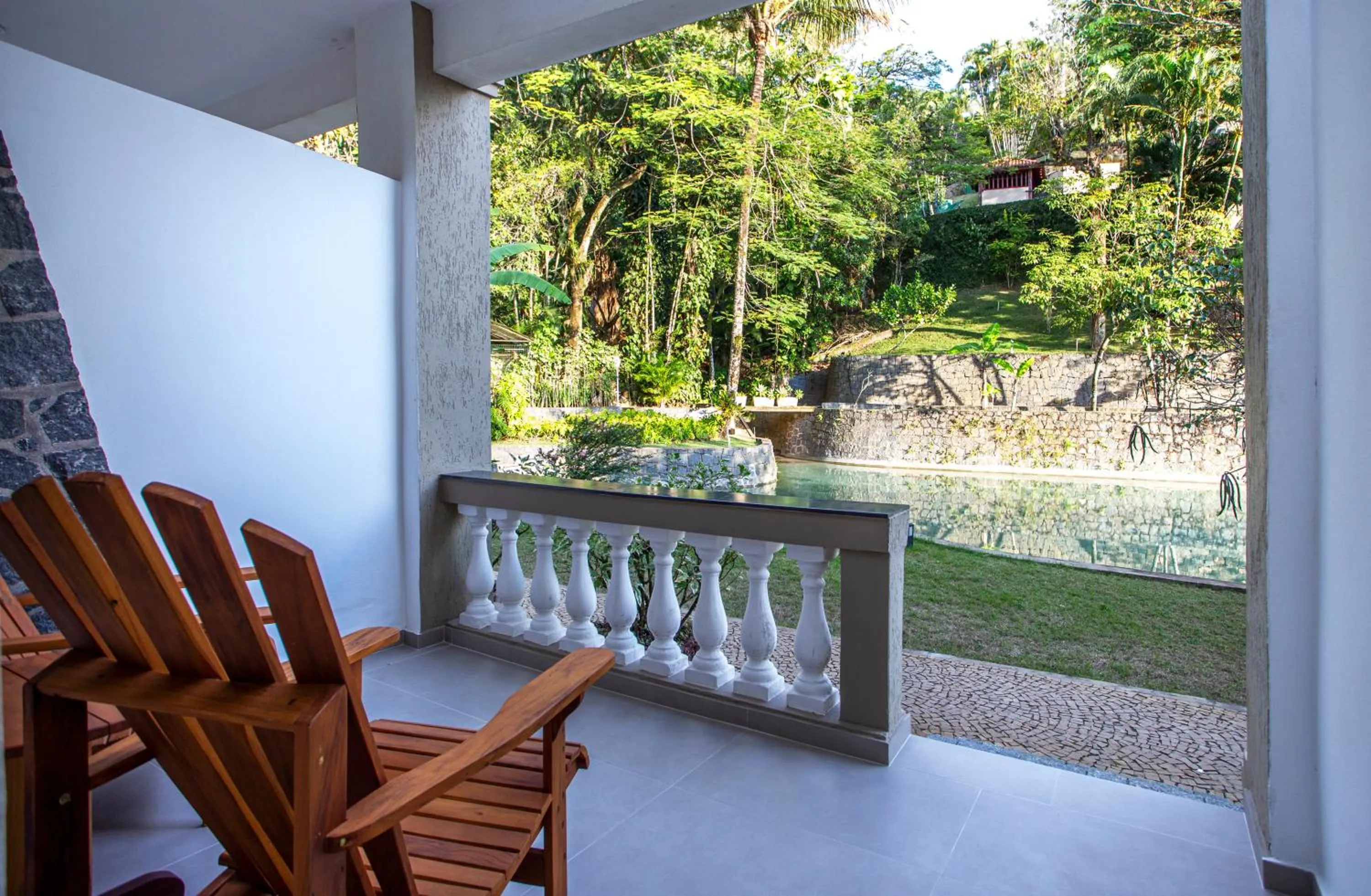 Patio in Hotel Mercedes