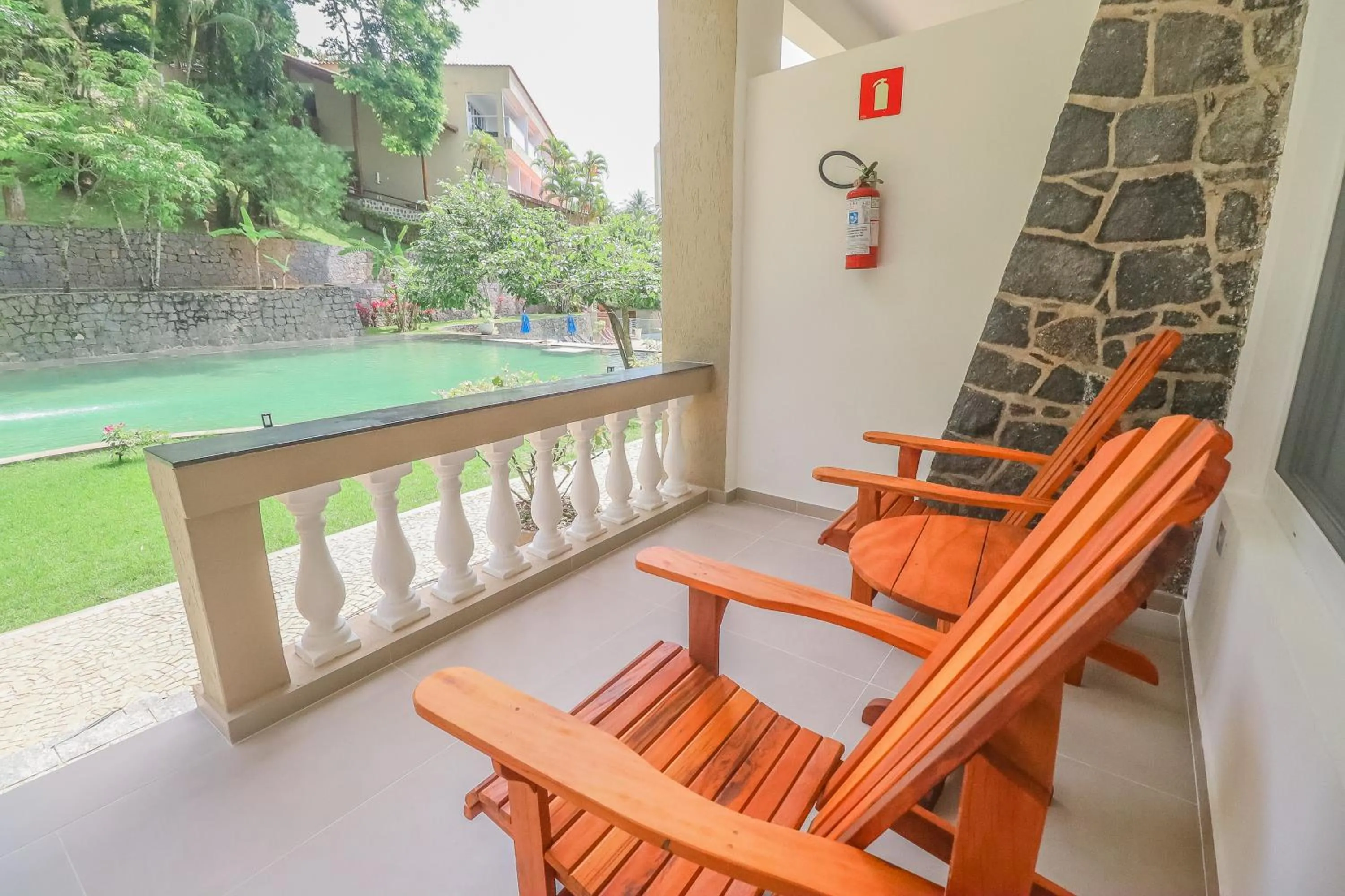 Patio in Hotel Mercedes