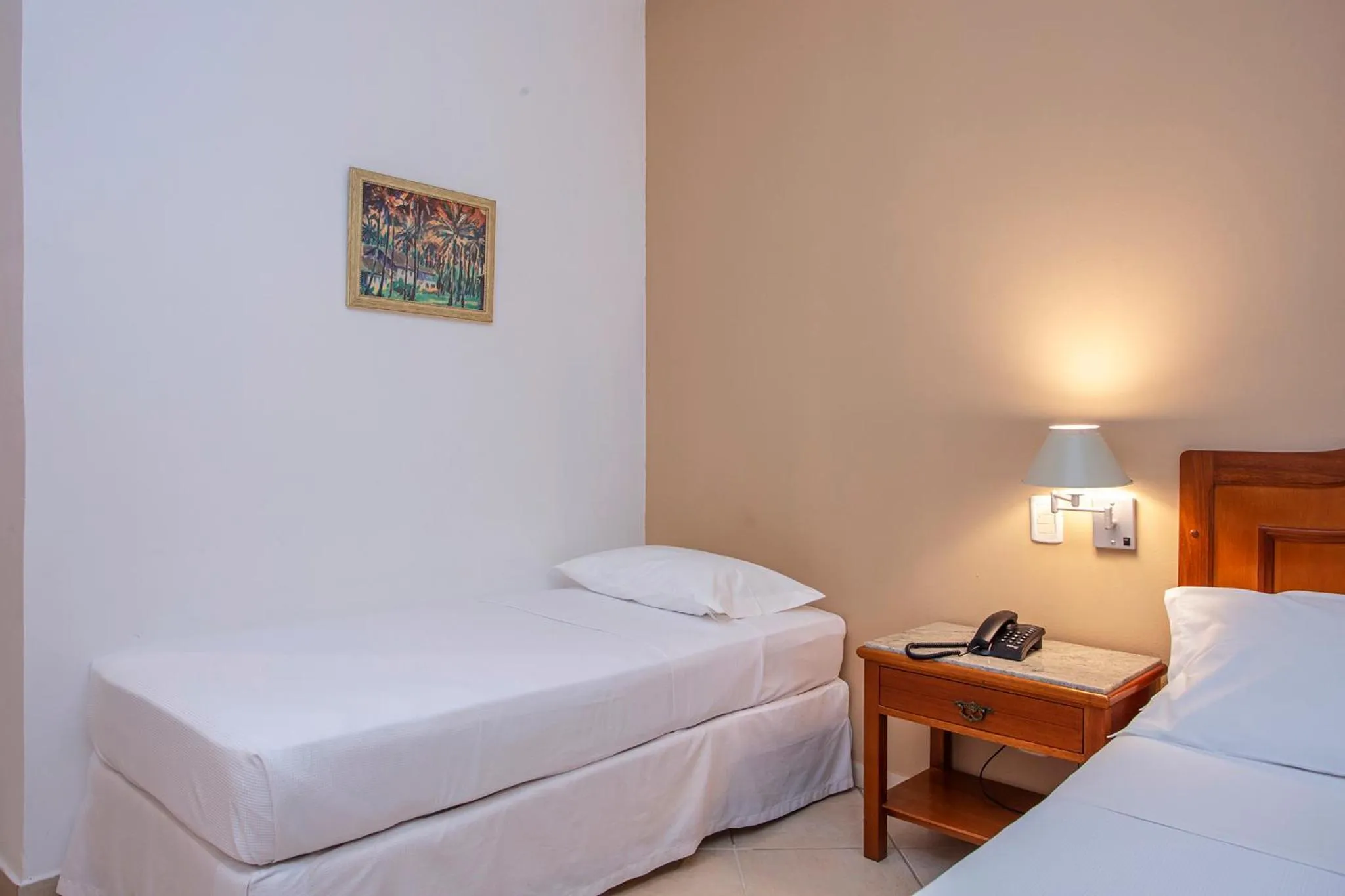 Bed in Hotel Mercedes