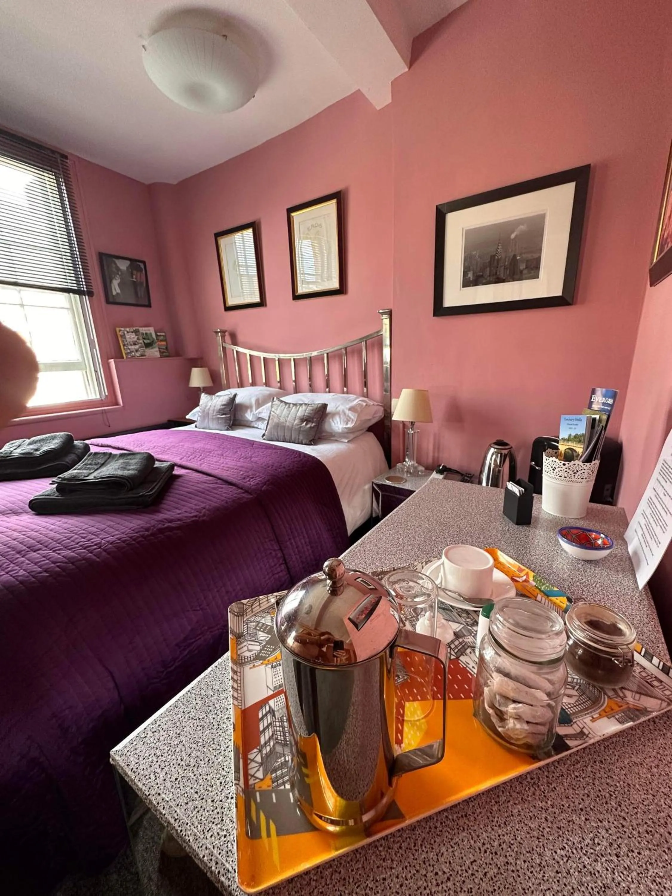 Bed in Green Dragon LUDLOW