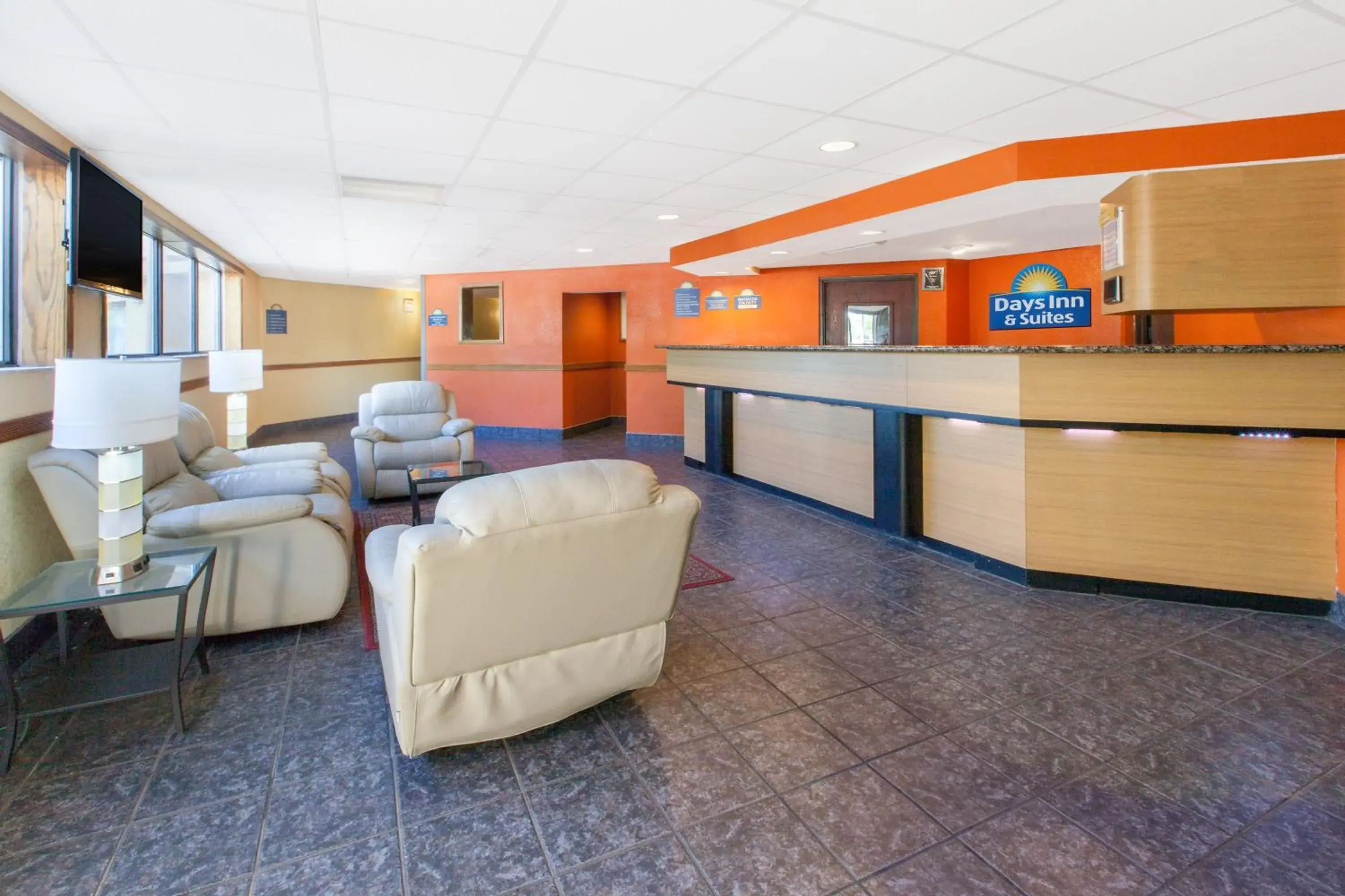 Lobby or reception in Days Inn & Suites by Wyndham Madison Heights MI Lobby or reception in Days Inn & Suites by Wyndham Madison Heights MI