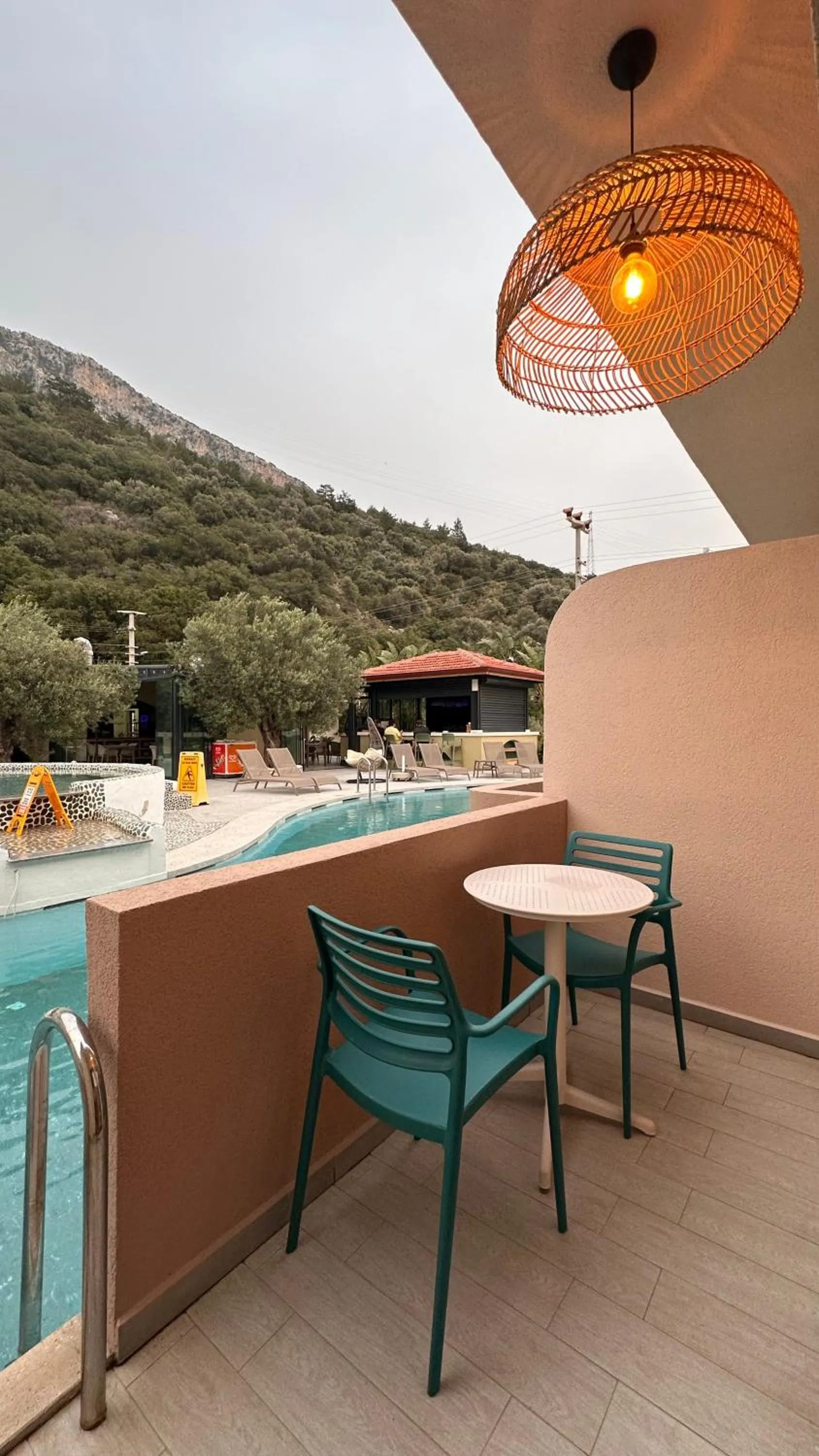 Balcony/Terrace in Z Exclusive Hotel and Villas