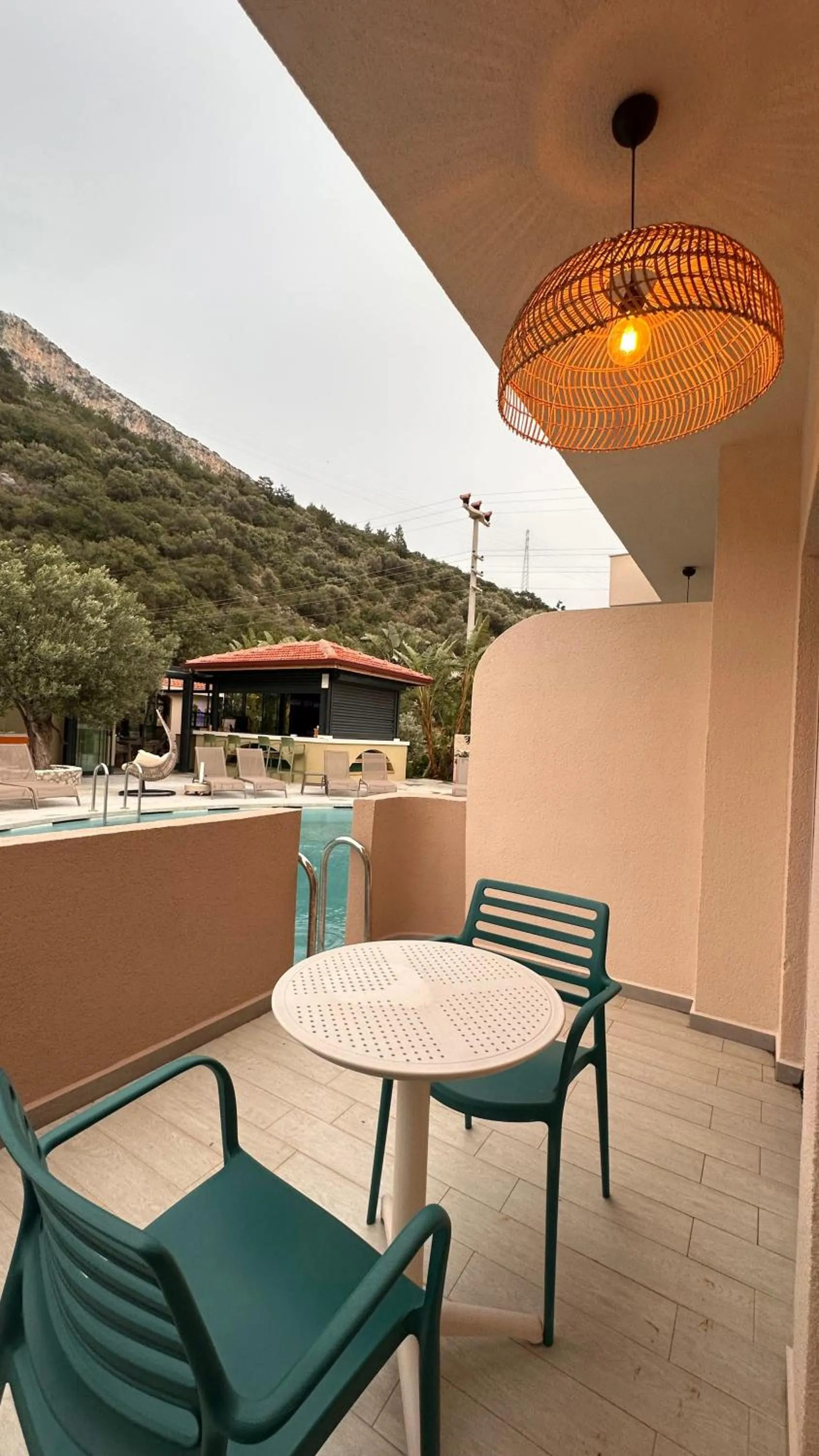 Balcony/Terrace in Z Exclusive Hotel and Villas