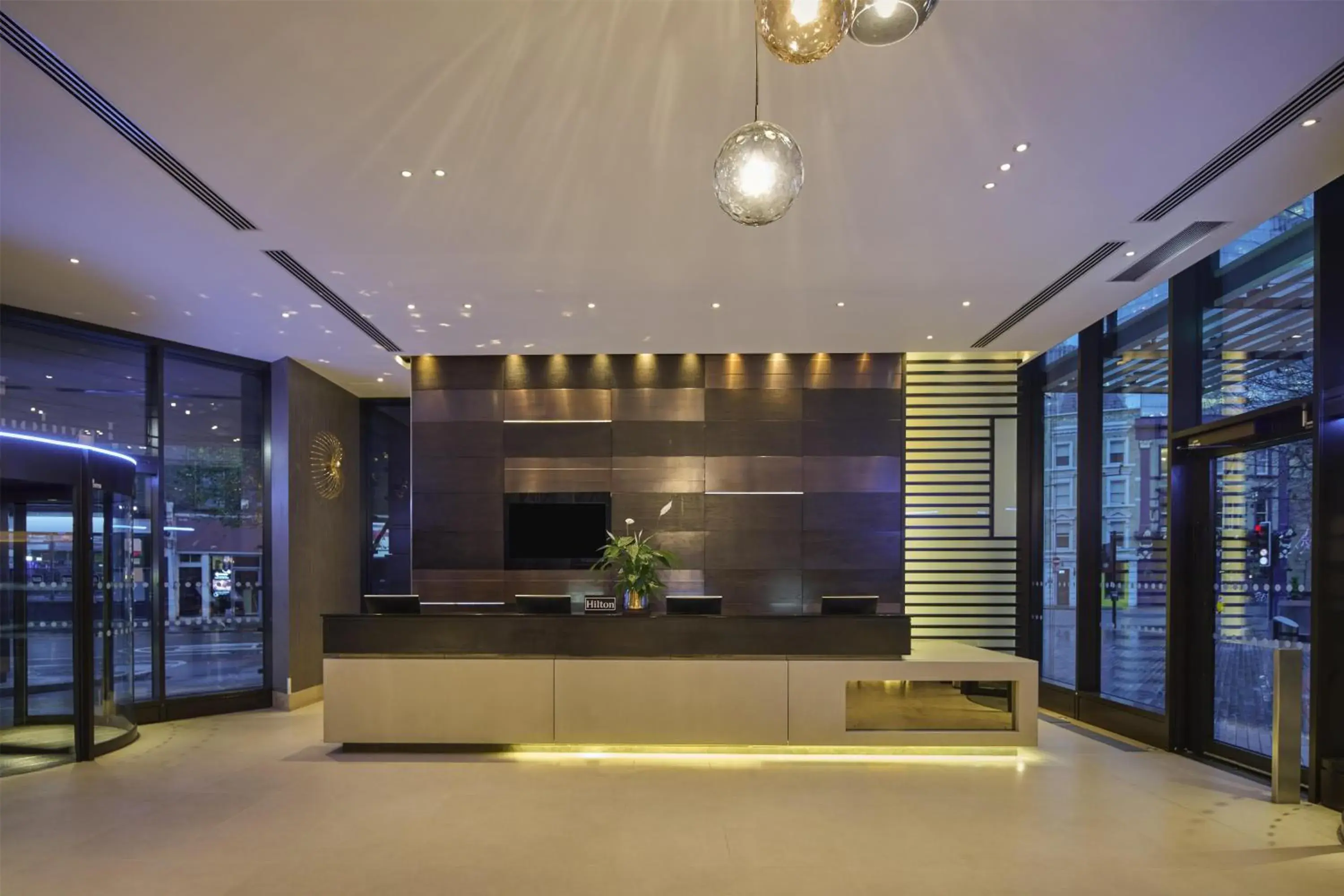 Lobby or reception in Hilton London Tower Bridge Lobby or reception in Hilton London Tower Bridge