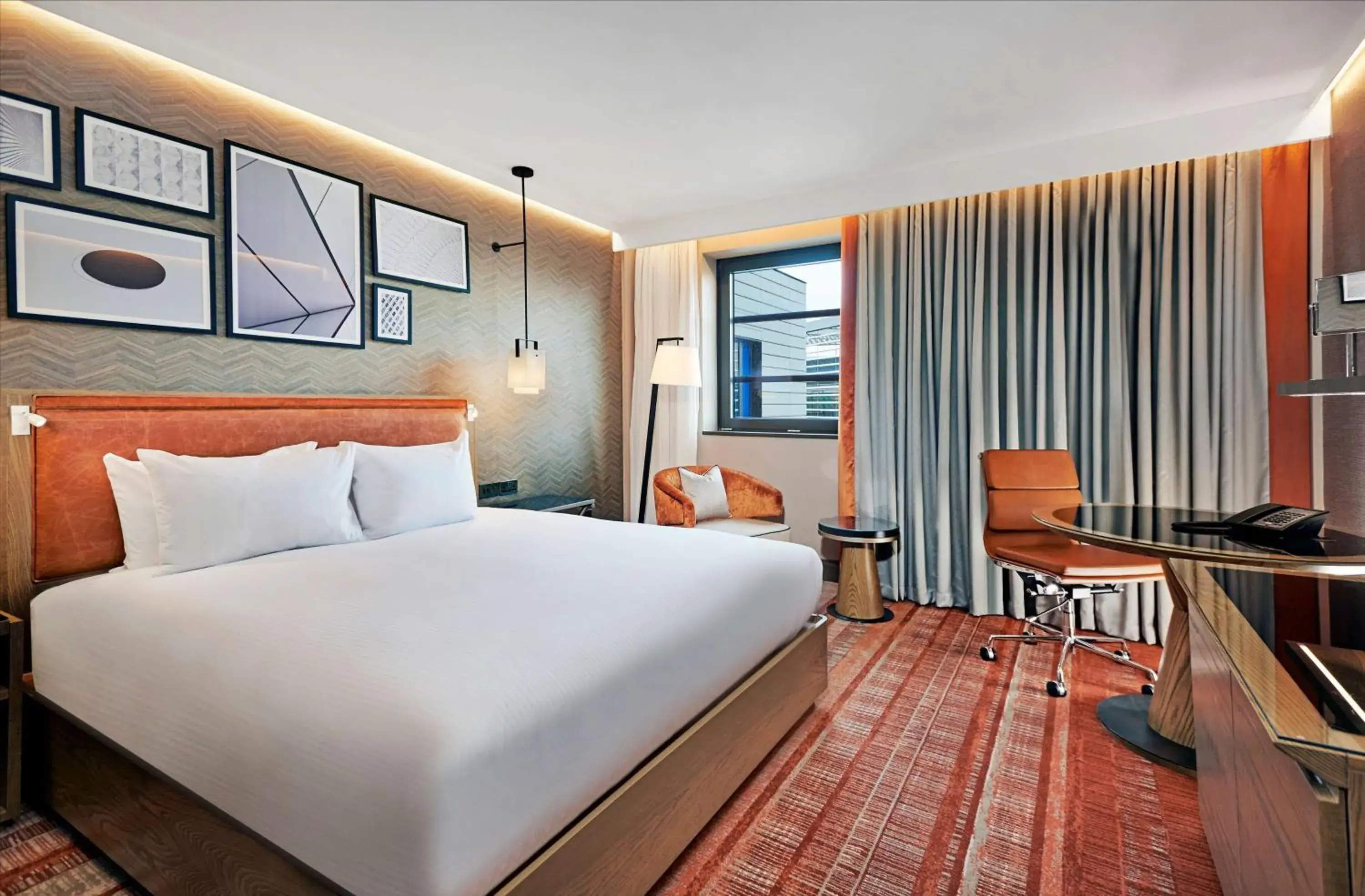 Bed in Hilton London Tower Bridge Bed in Hilton London Tower Bridge