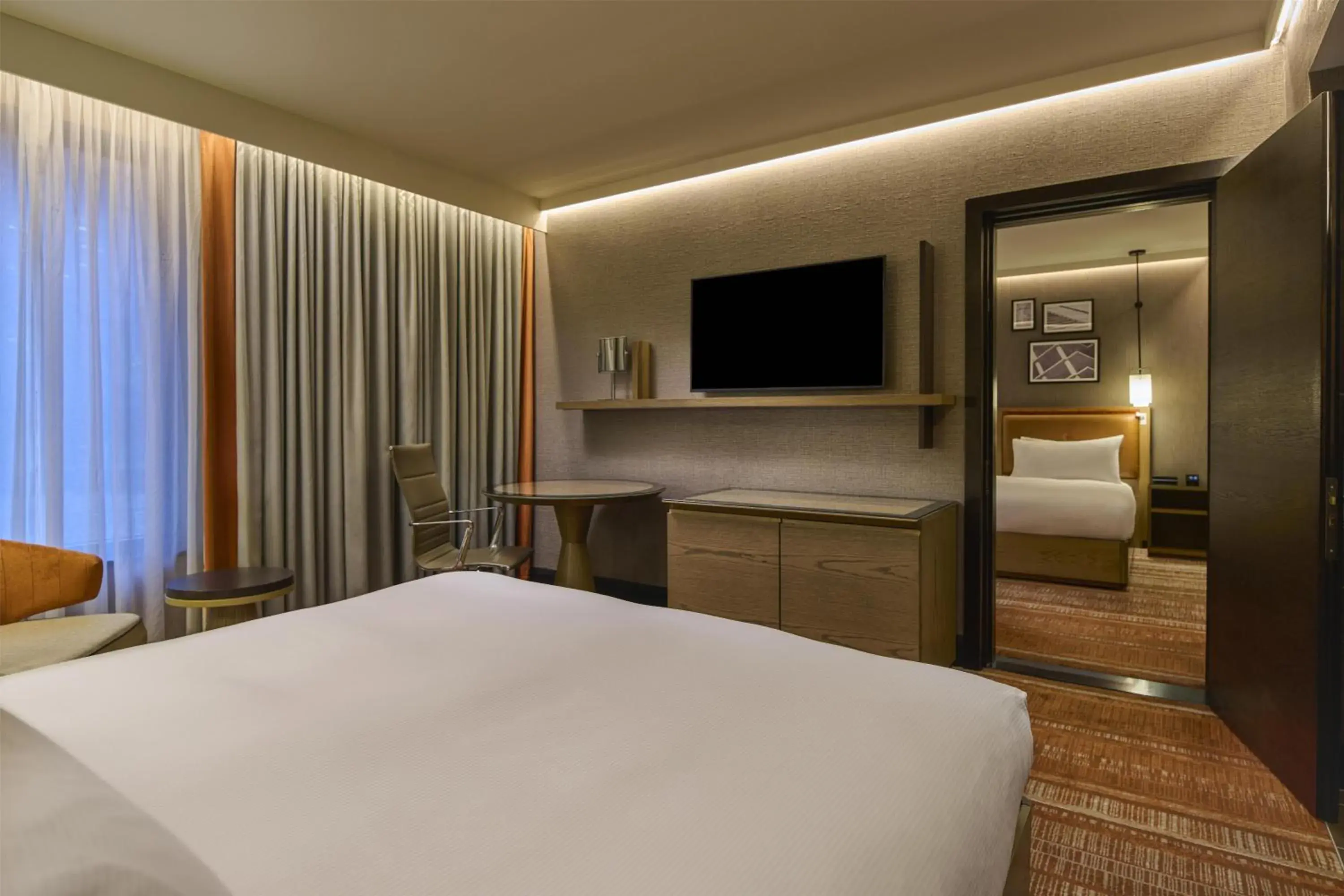 Bed in Hilton London Tower Bridge Bed in Hilton London Tower Bridge