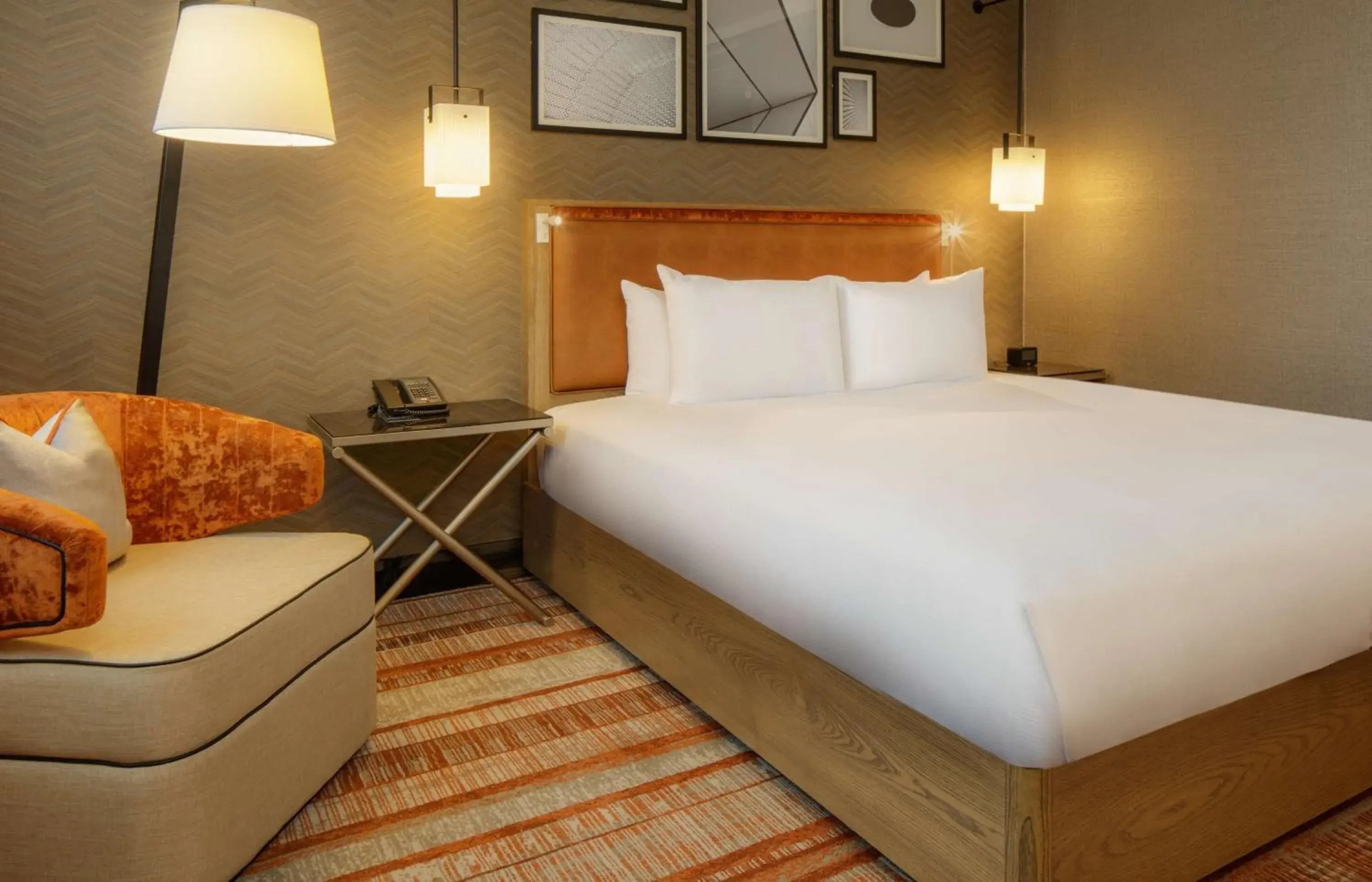Bed in Hilton London Tower Bridge Bed in Hilton London Tower Bridge