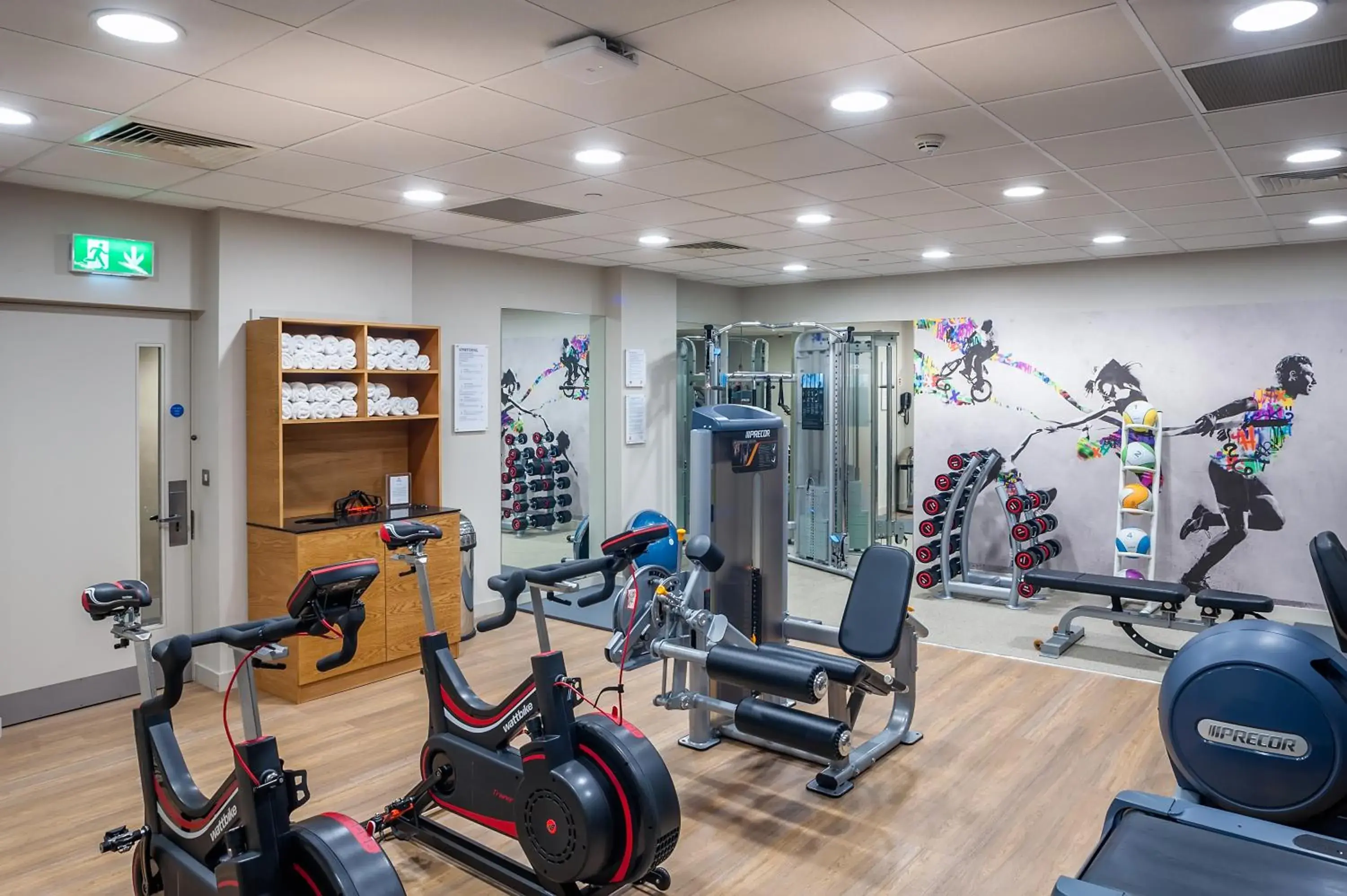 Fitness centre/facilities in Hilton London Tower Bridge Fitness centre/facilities in Hilton London Tower Bridge