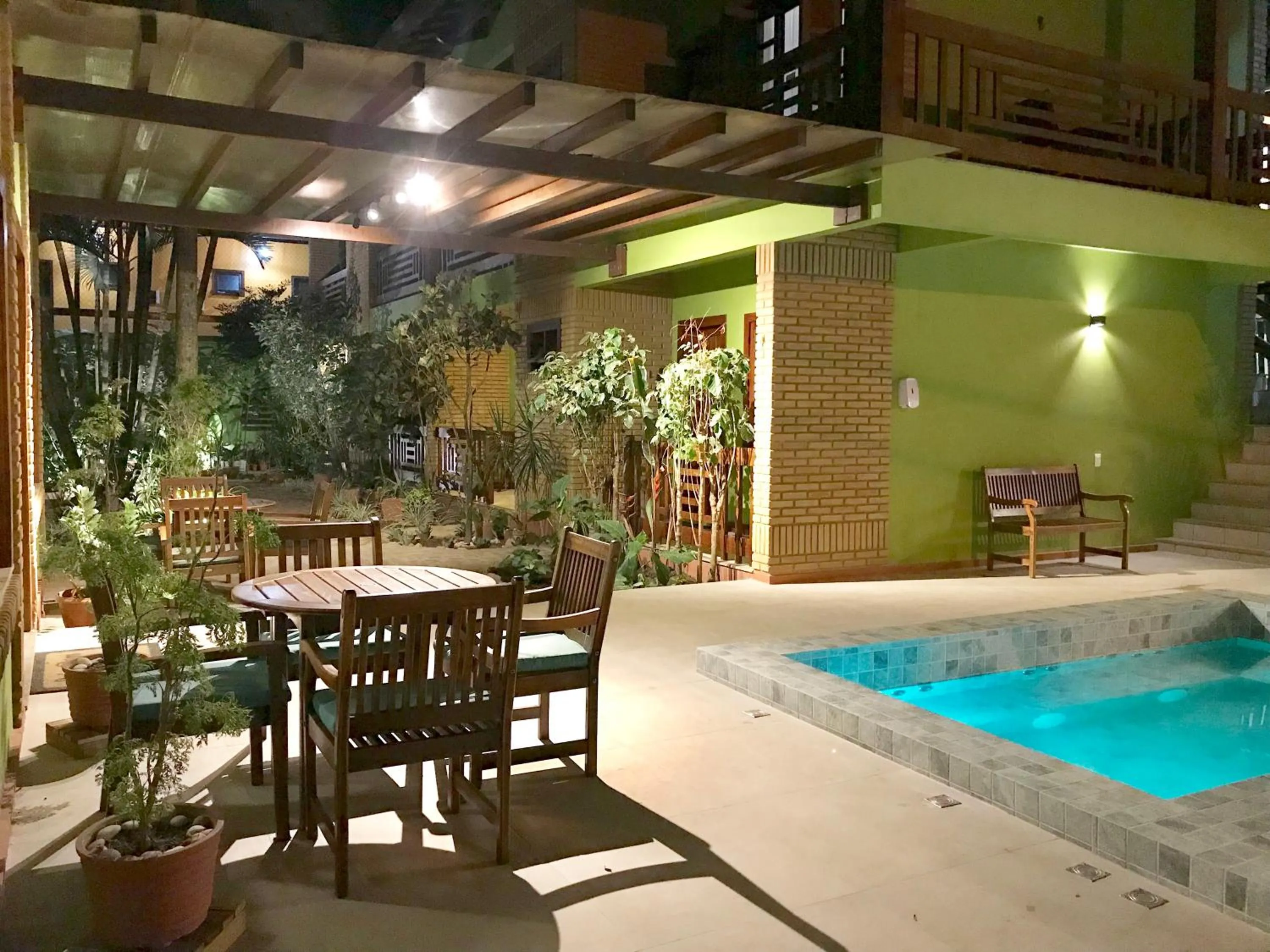 Hot Tub in Pousada Abaré