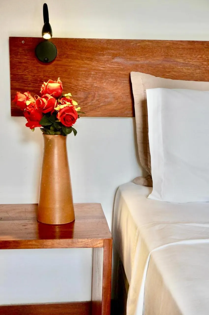 Bed in Pousada Abaré