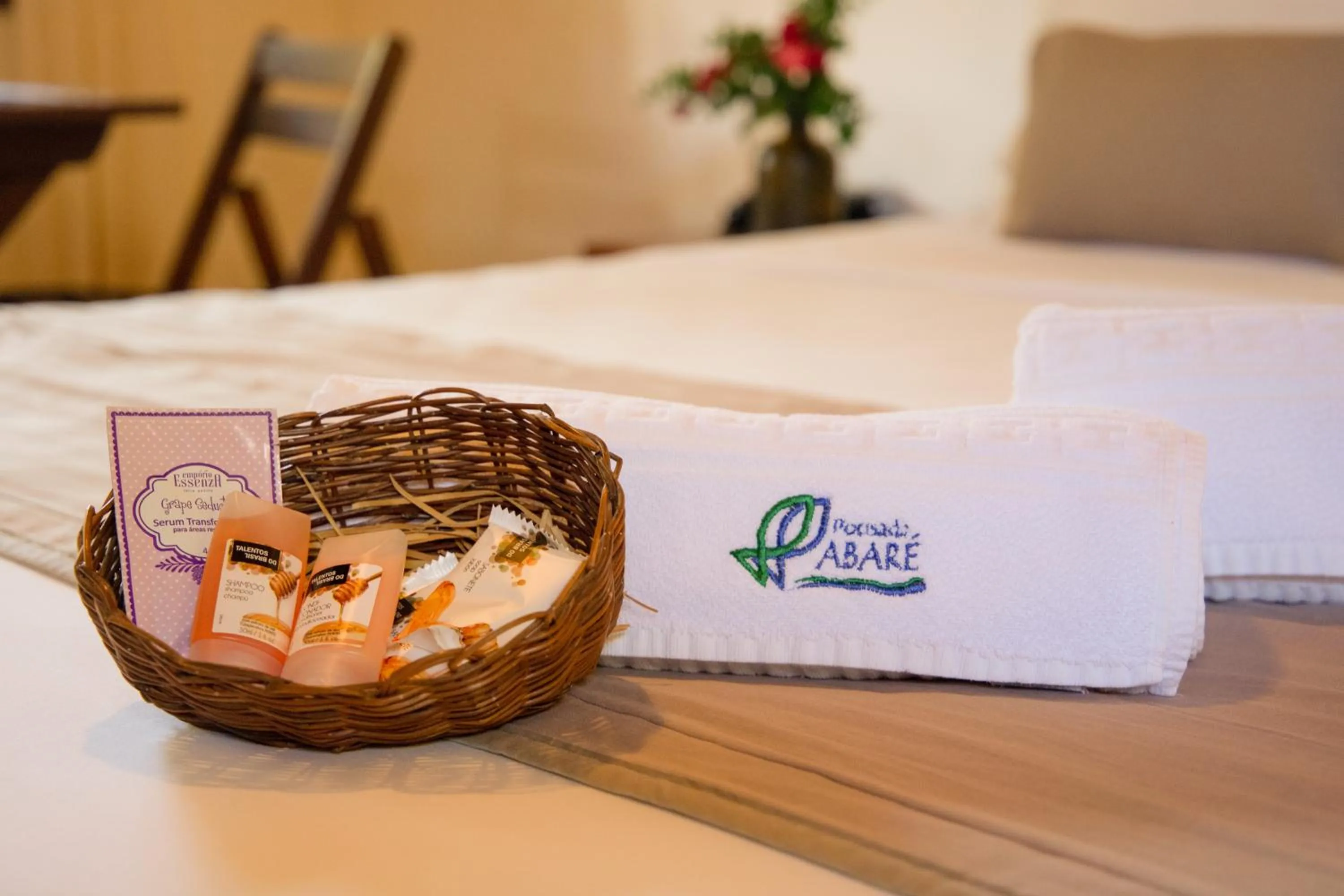 Bed in Pousada Abaré