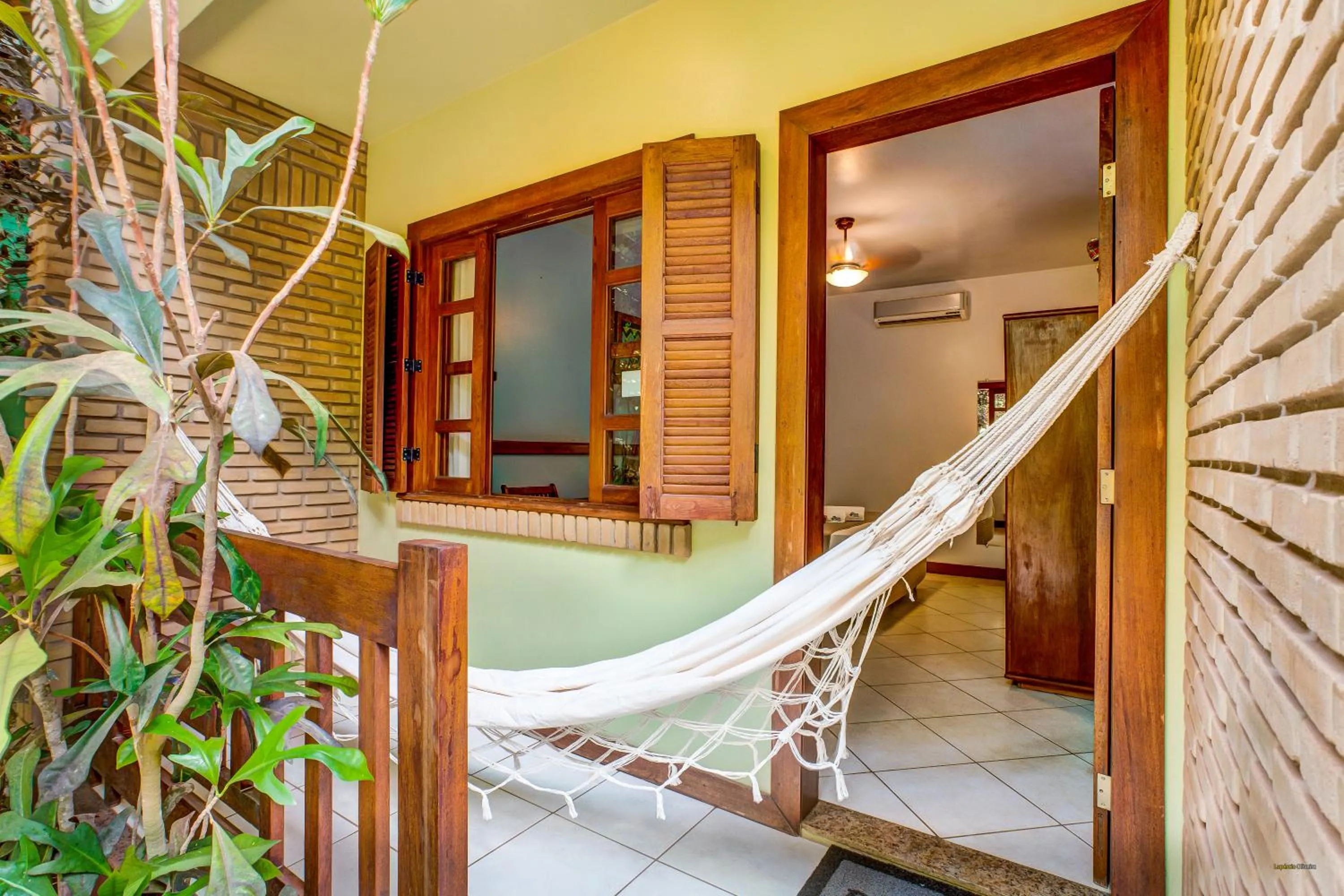 Balcony/Terrace in Pousada Abaré