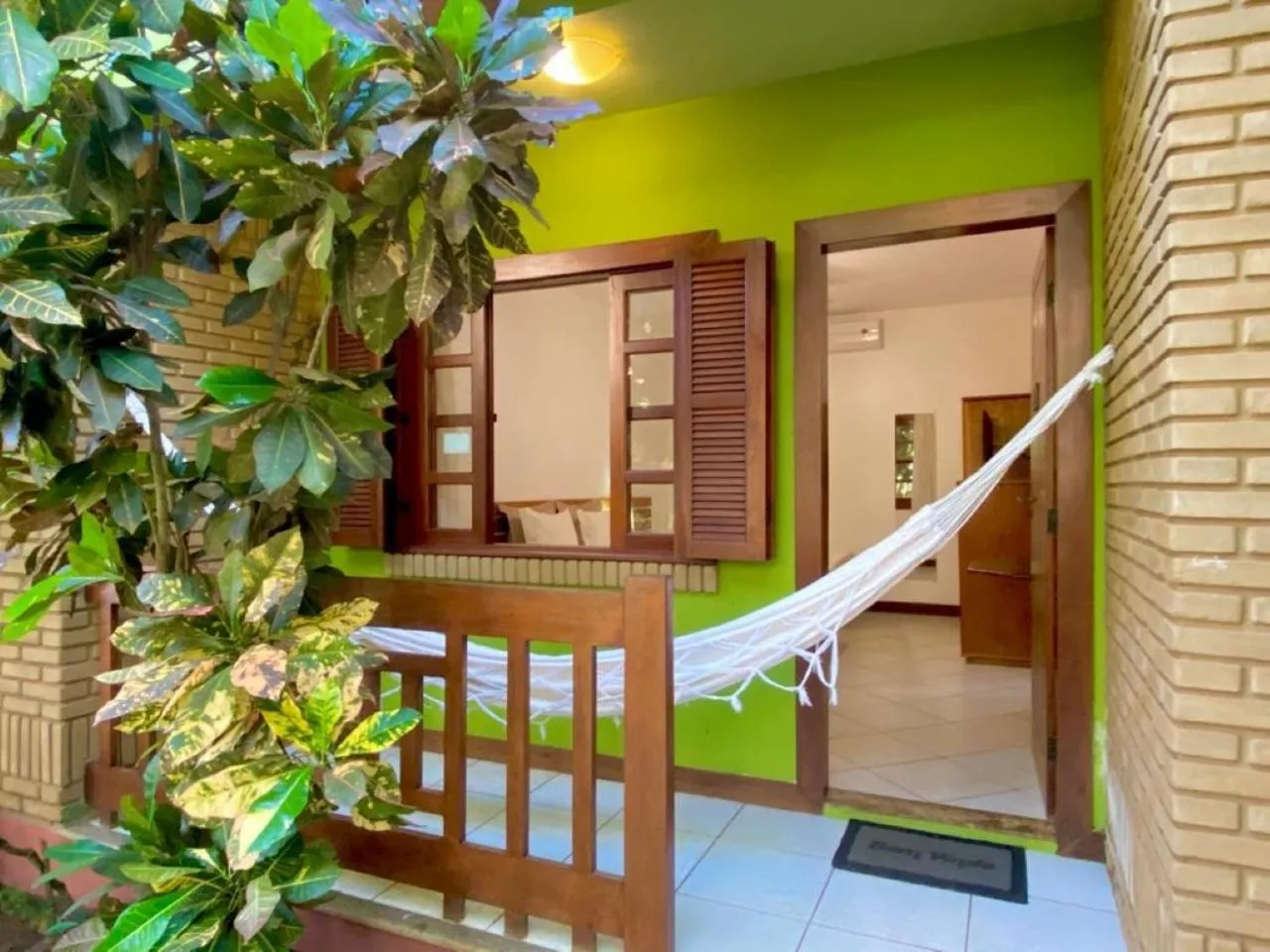 Patio in Pousada Abaré