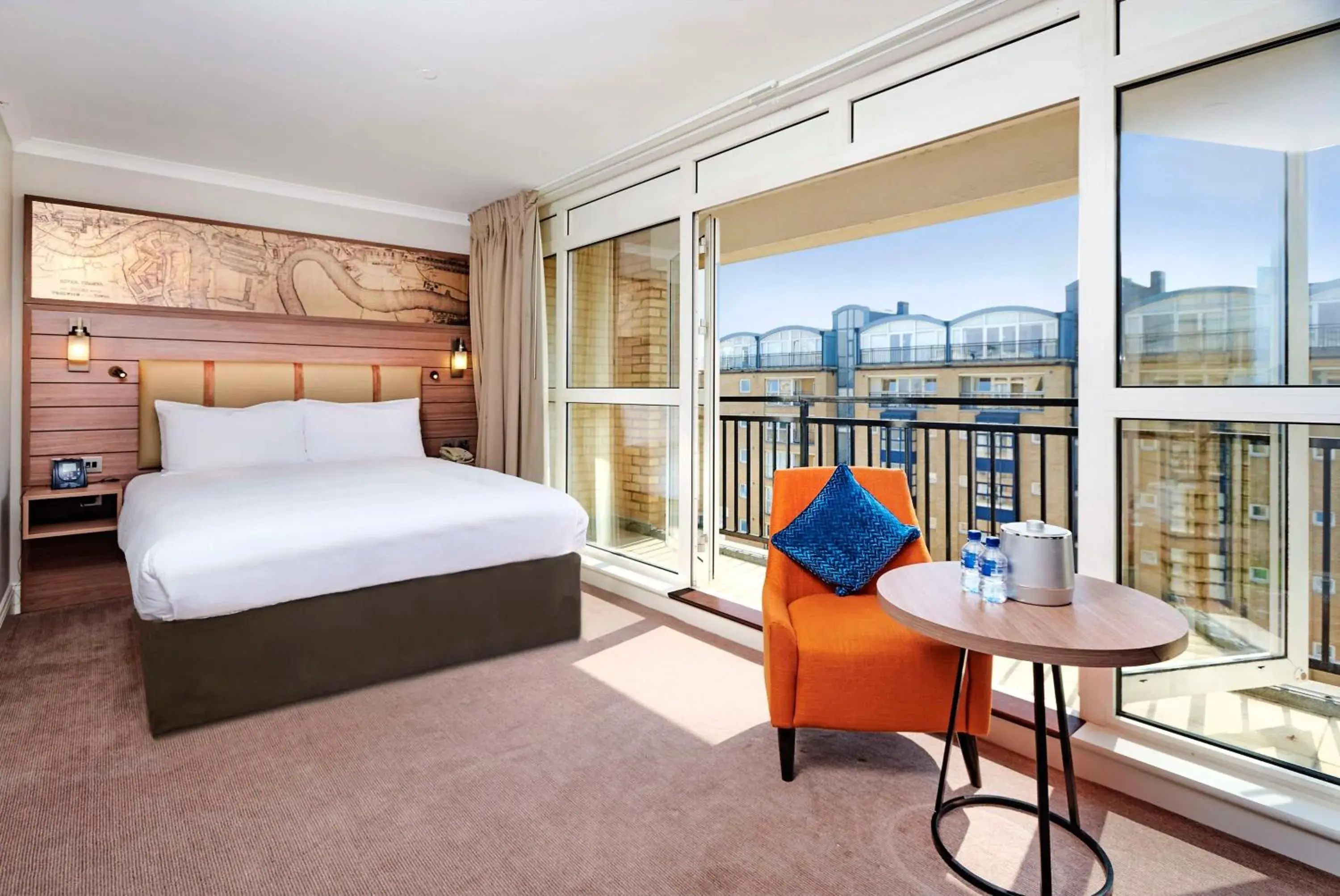 Bed in DoubleTree by Hilton London – Docklands Riverside Bed in DoubleTree by Hilton London – Docklands Riverside