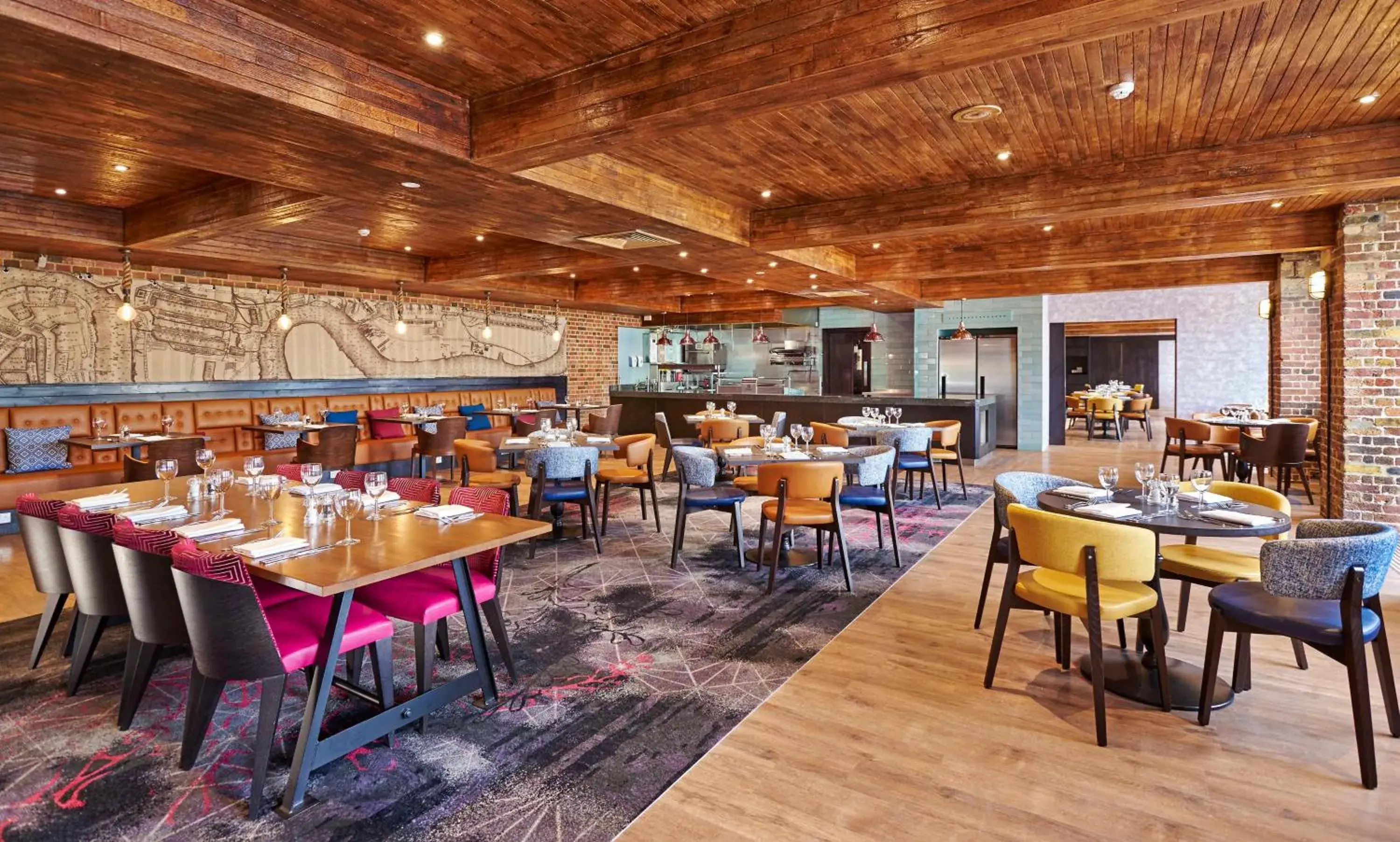 Restaurant/places to eat in DoubleTree by Hilton London – Docklands Riverside Restaurant/places to eat in DoubleTree by Hilton London – Docklands Riverside