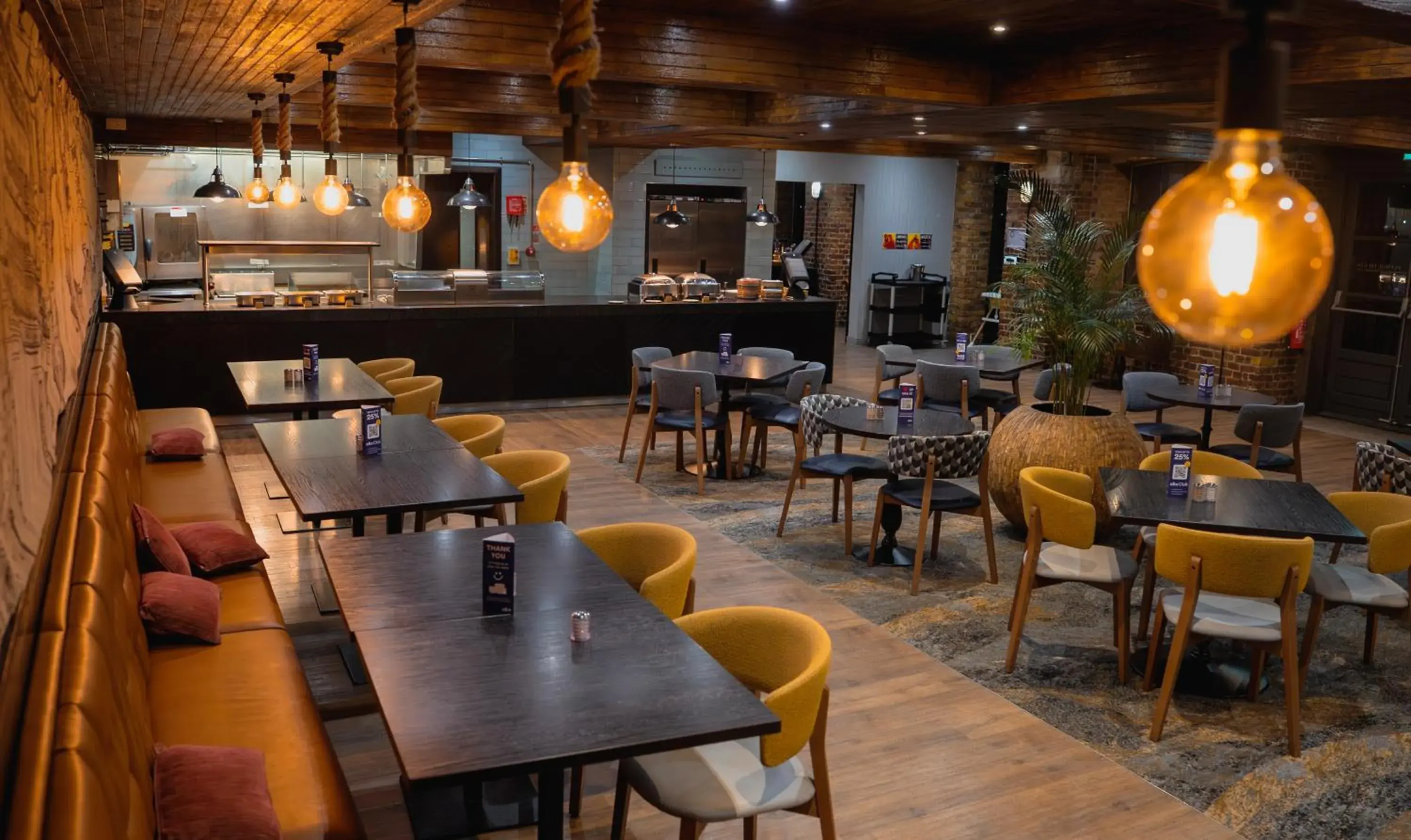 Breakfast in a&o London Docklands Riverside Breakfast in a&o London Docklands Riverside