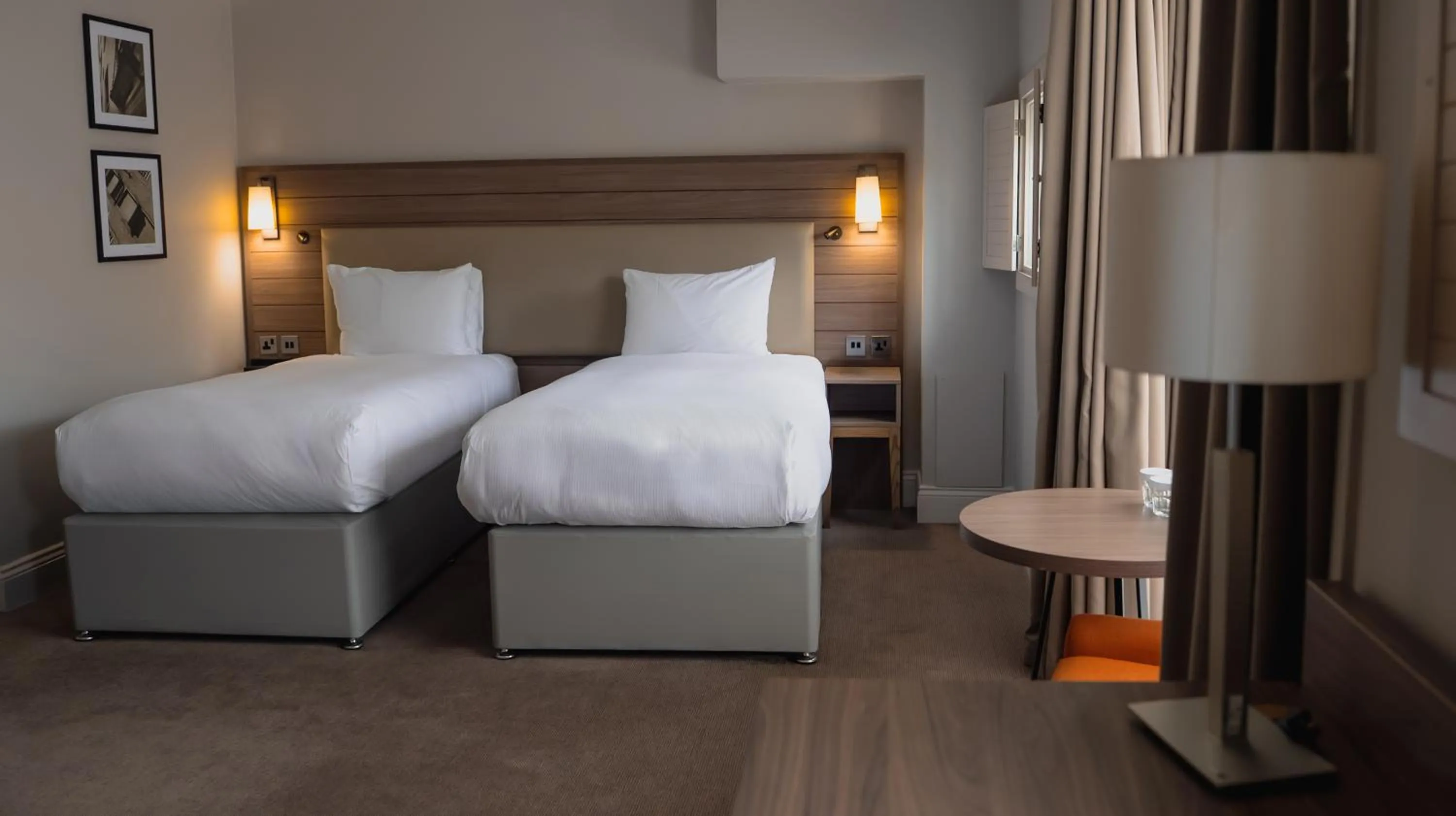 Bed in a&o London Docklands Riverside