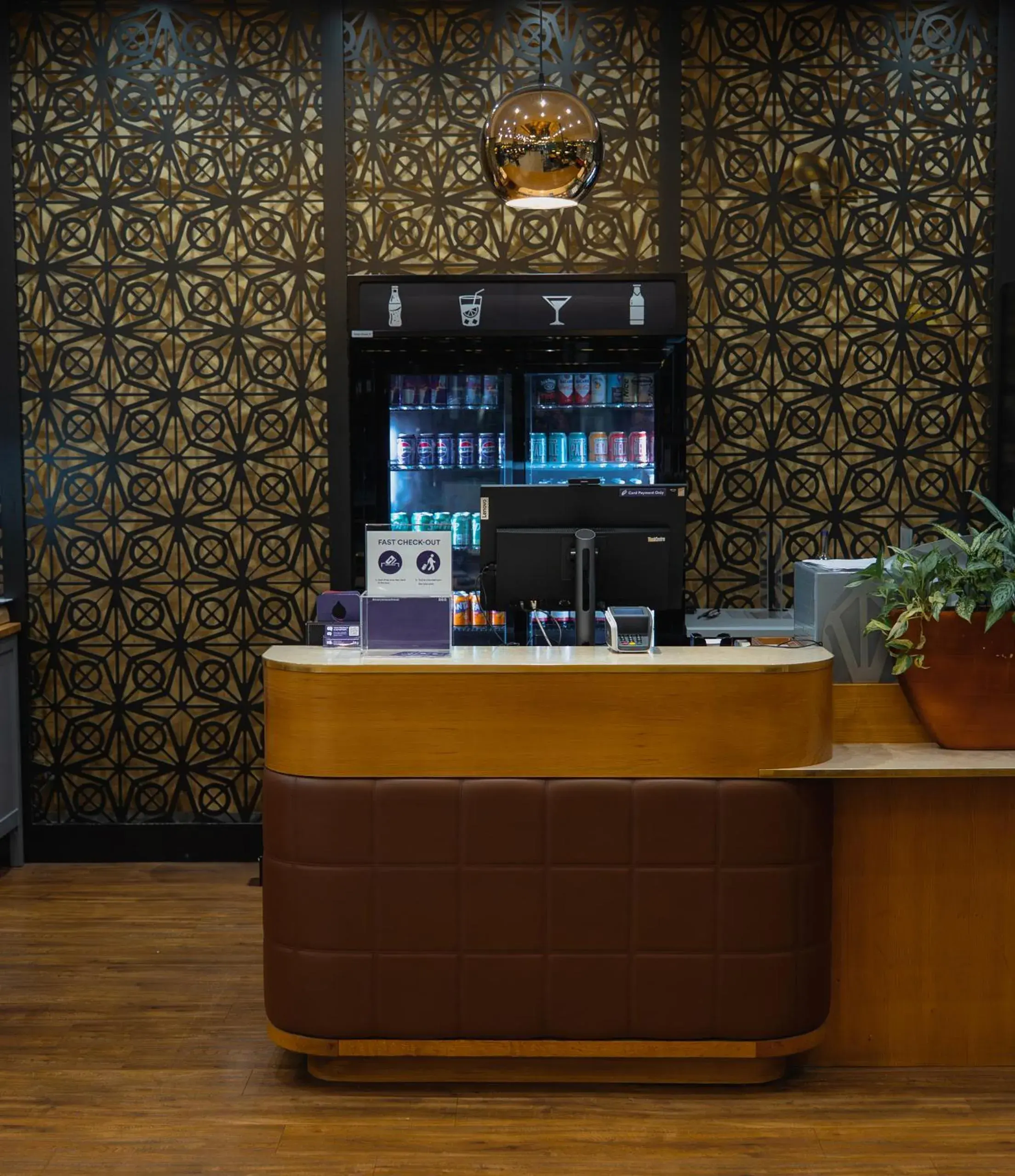 Lobby or reception in a&o London Docklands Riverside Lobby or reception in a&o London Docklands Riverside