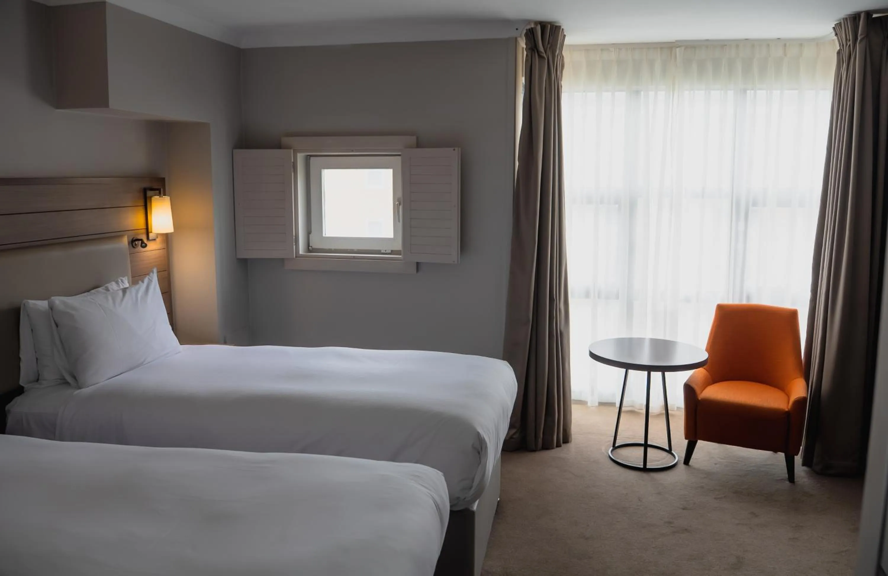 Bed in a&o London Docklands Riverside