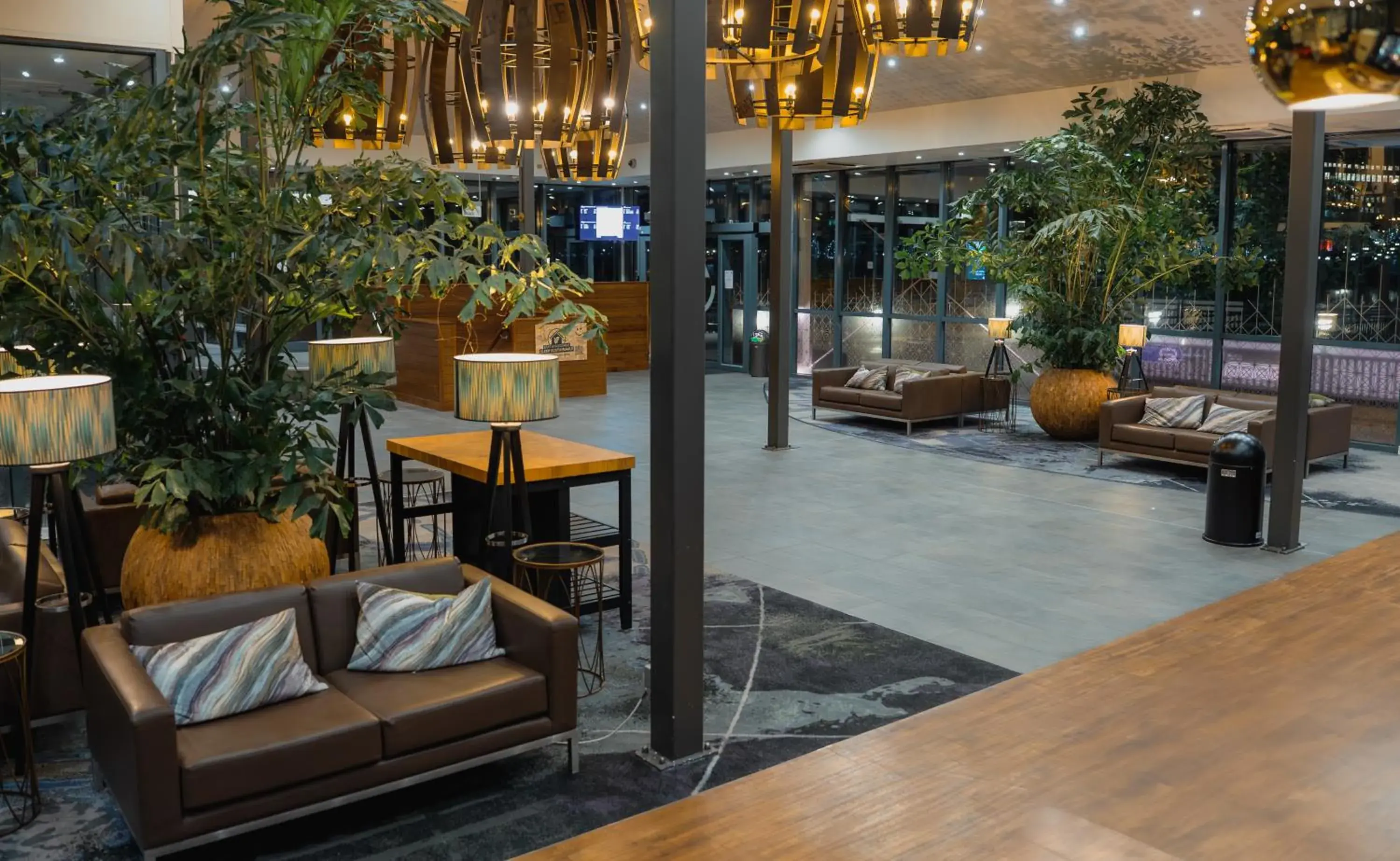 Lobby or reception in a&o London Docklands Riverside Lobby or reception in a&o London Docklands Riverside
