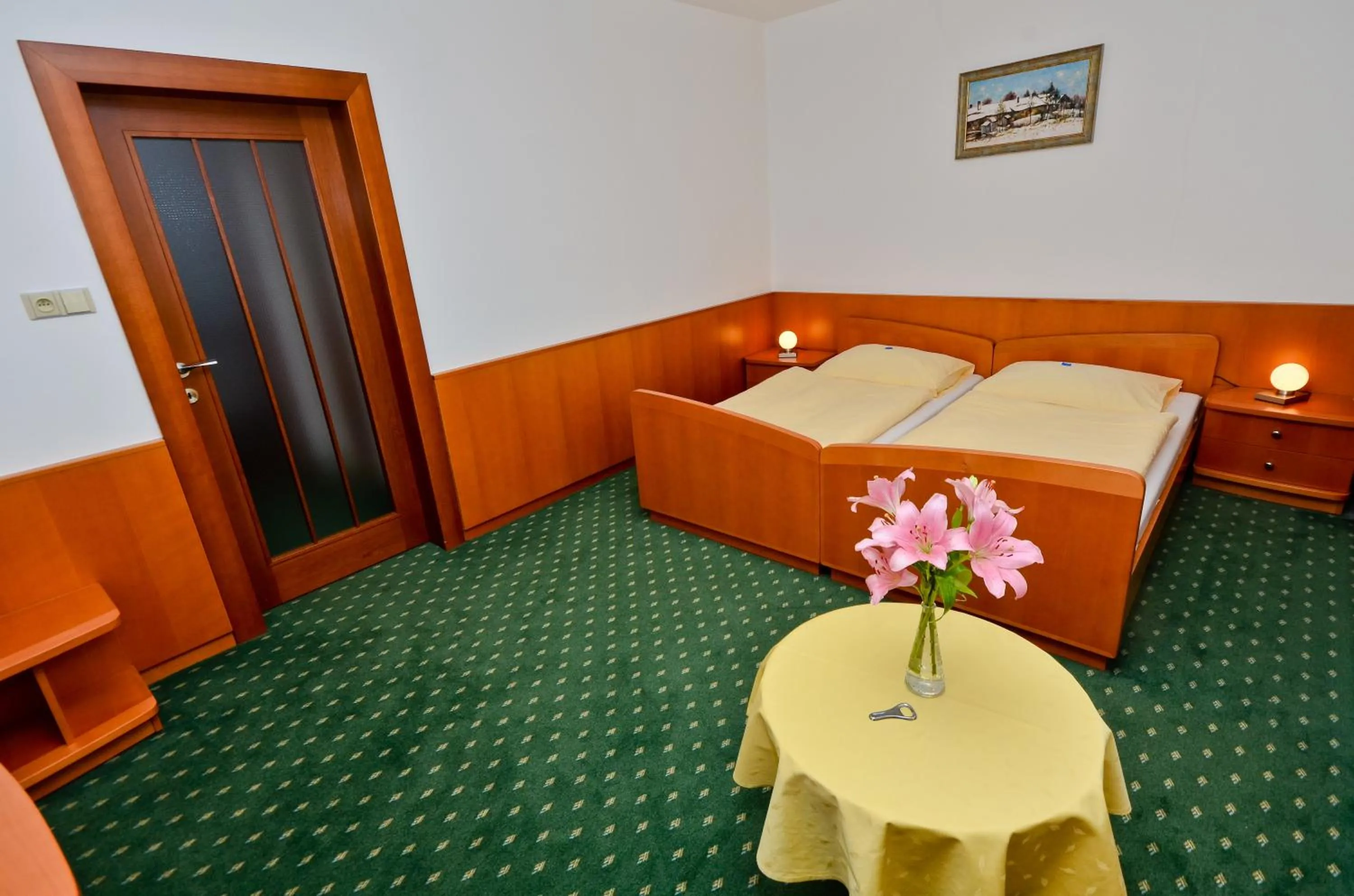 Bedroom, Bed in Hotel Kotyza