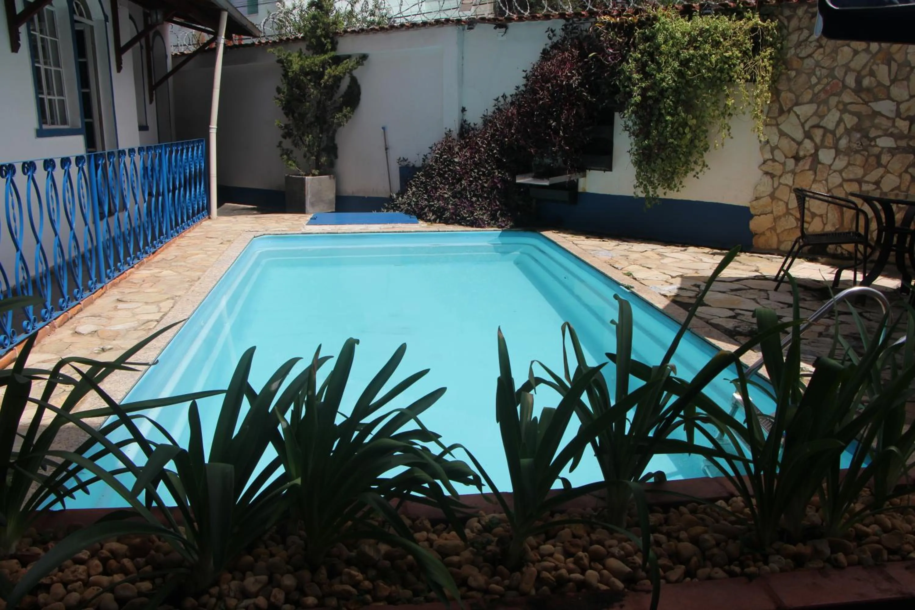 Swimming pool in Pousada Villa Real