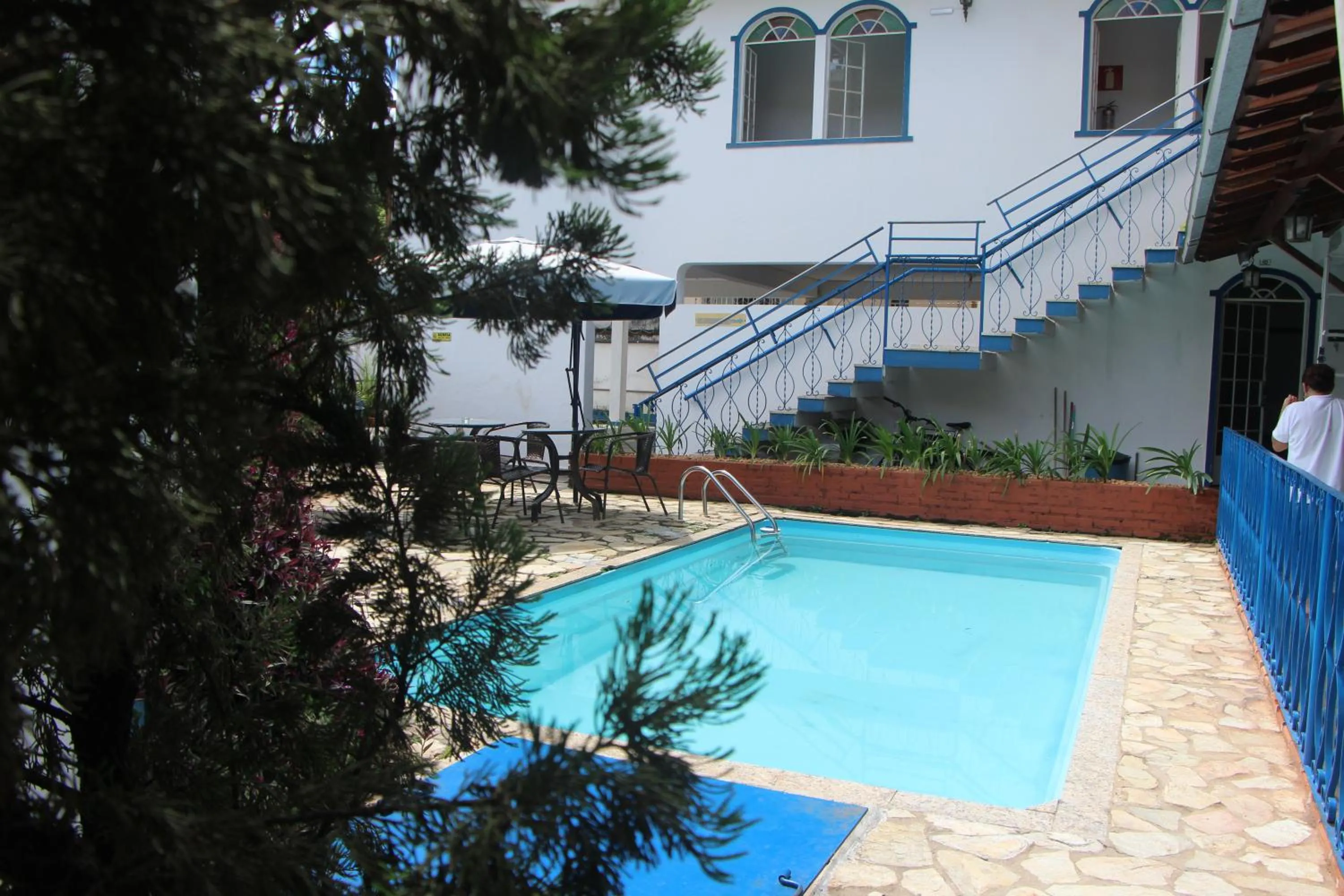 Swimming pool in Pousada Villa Real