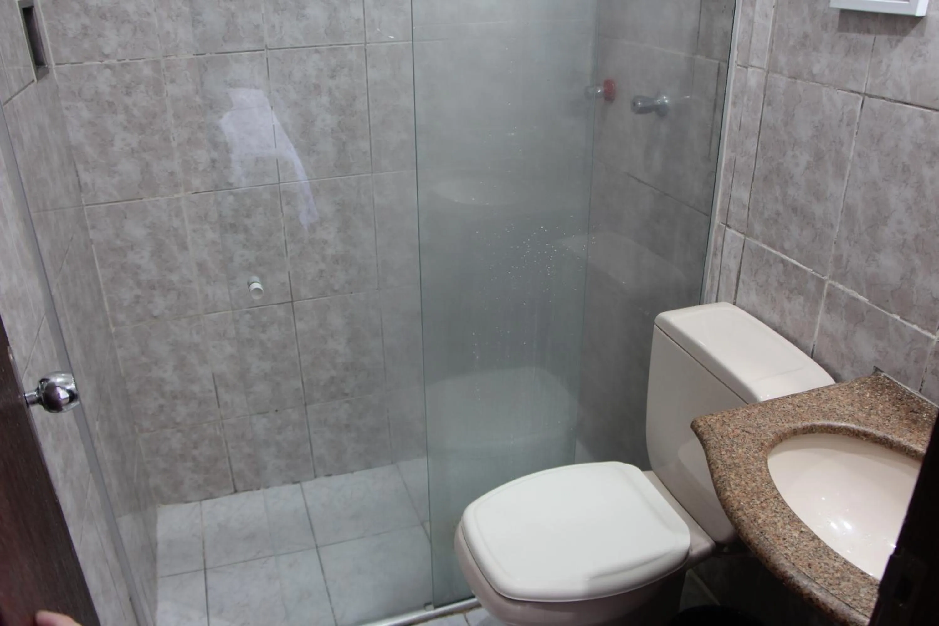 Bathroom in Pousada Villa Real