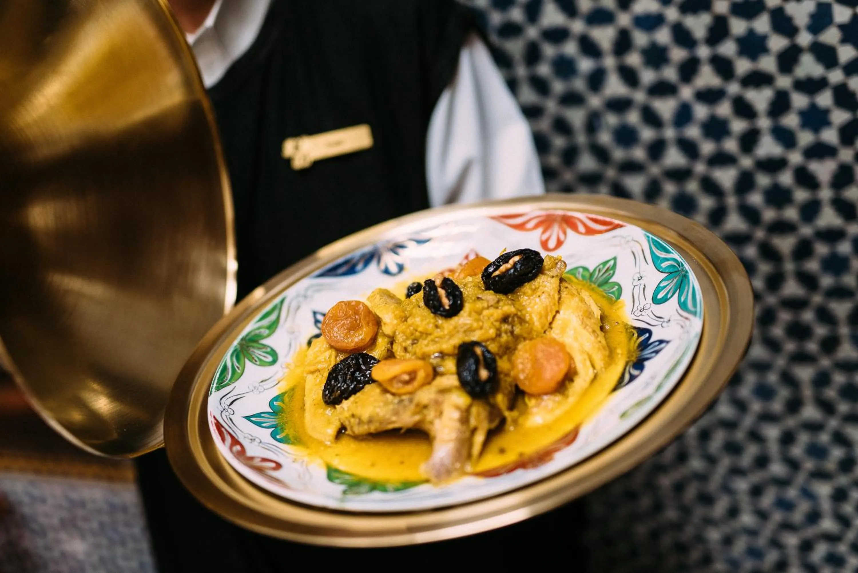 Food and drinks in La Maison Bleue Batha