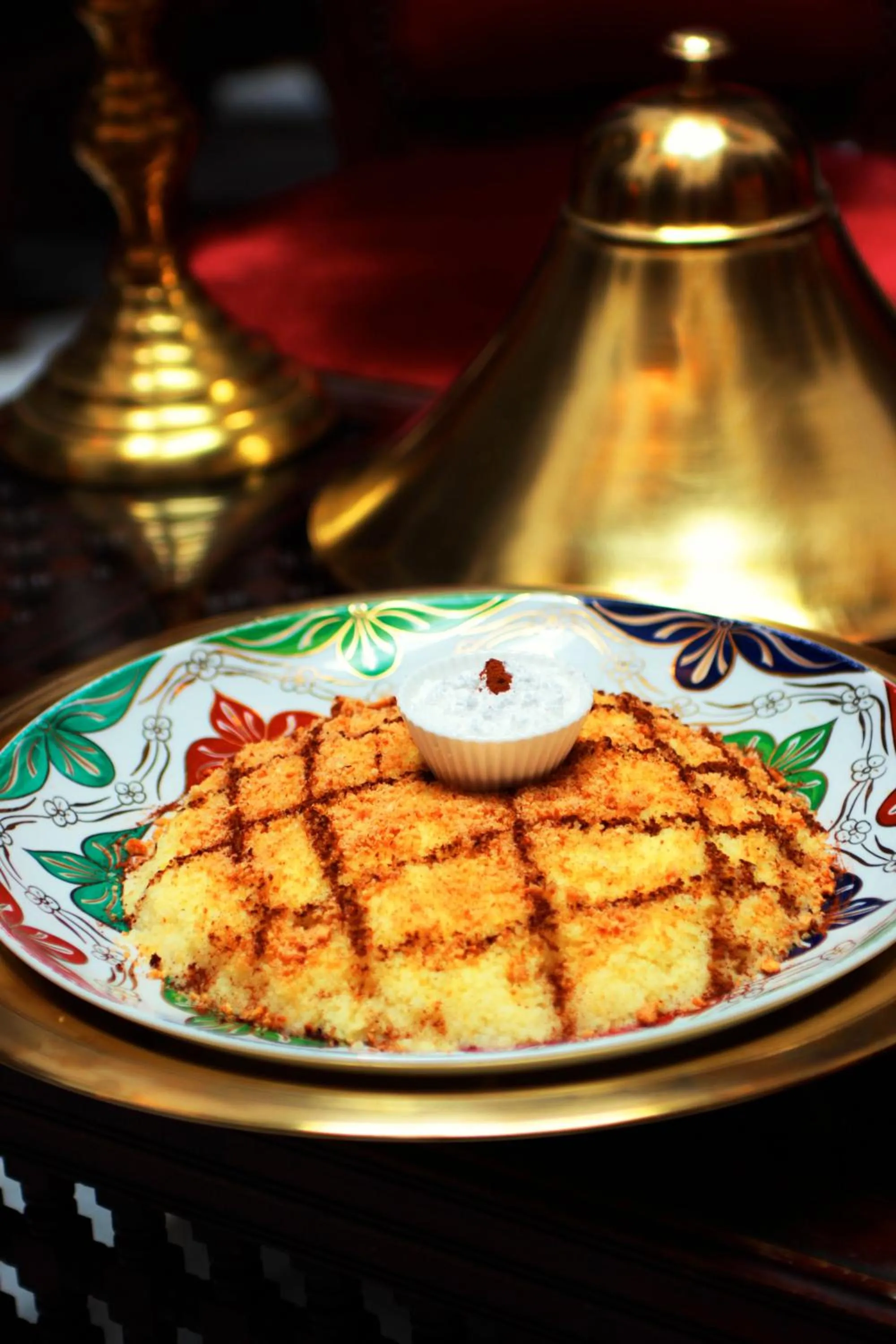 Food and drinks in La Maison Bleue Batha