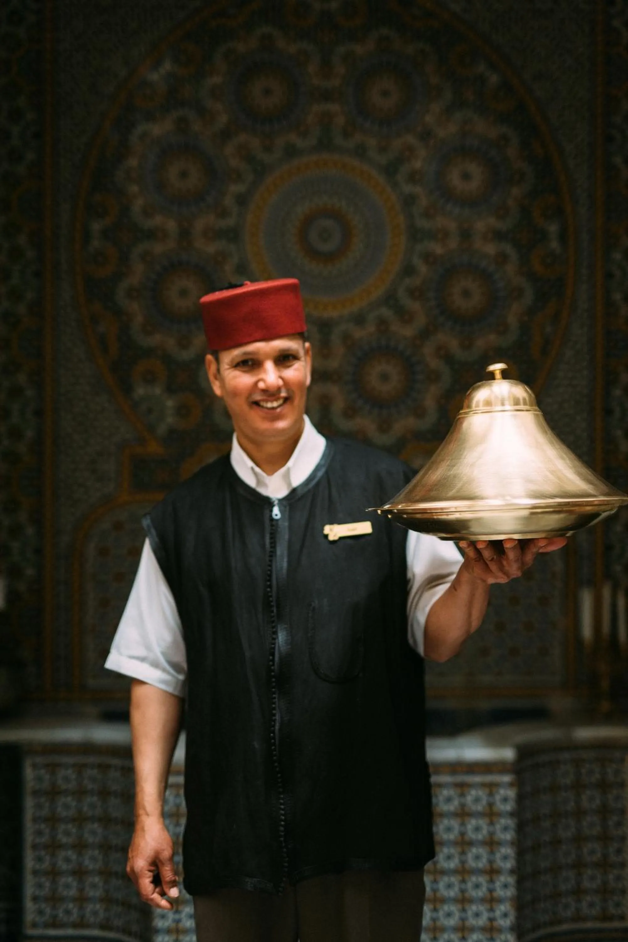 Staff in La Maison Bleue Batha