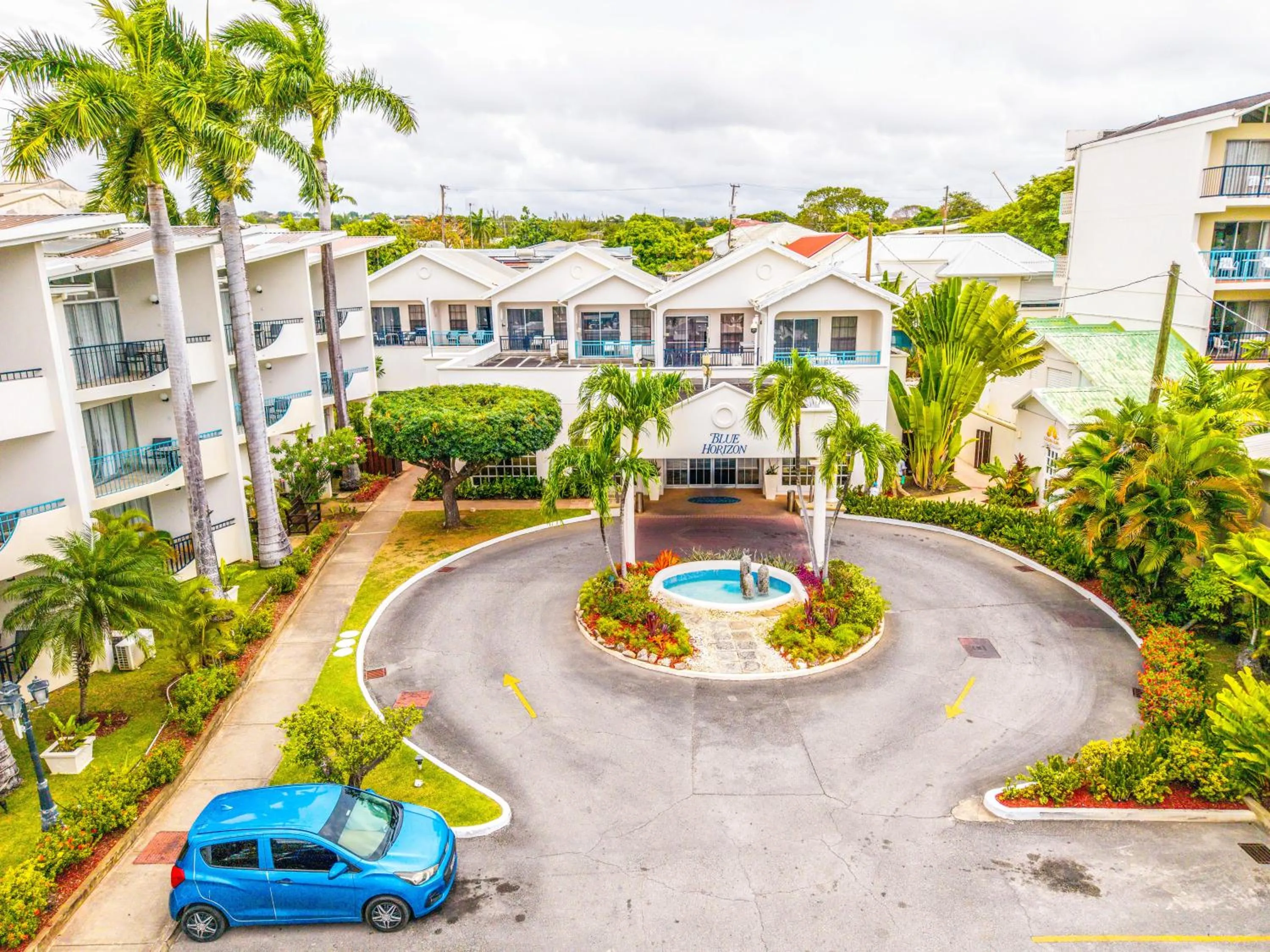 Property building in Blue Horizon Hotel