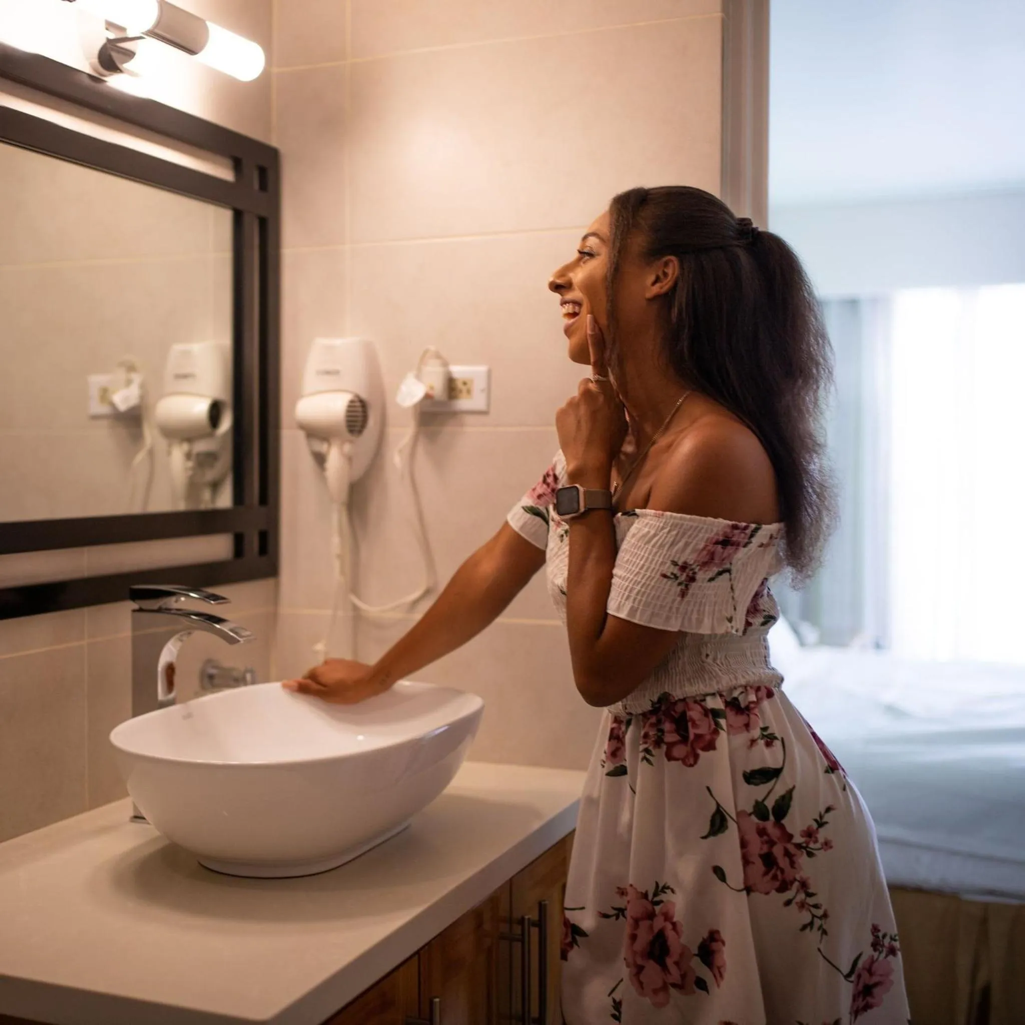 Bathroom in Blue Horizon Hotel