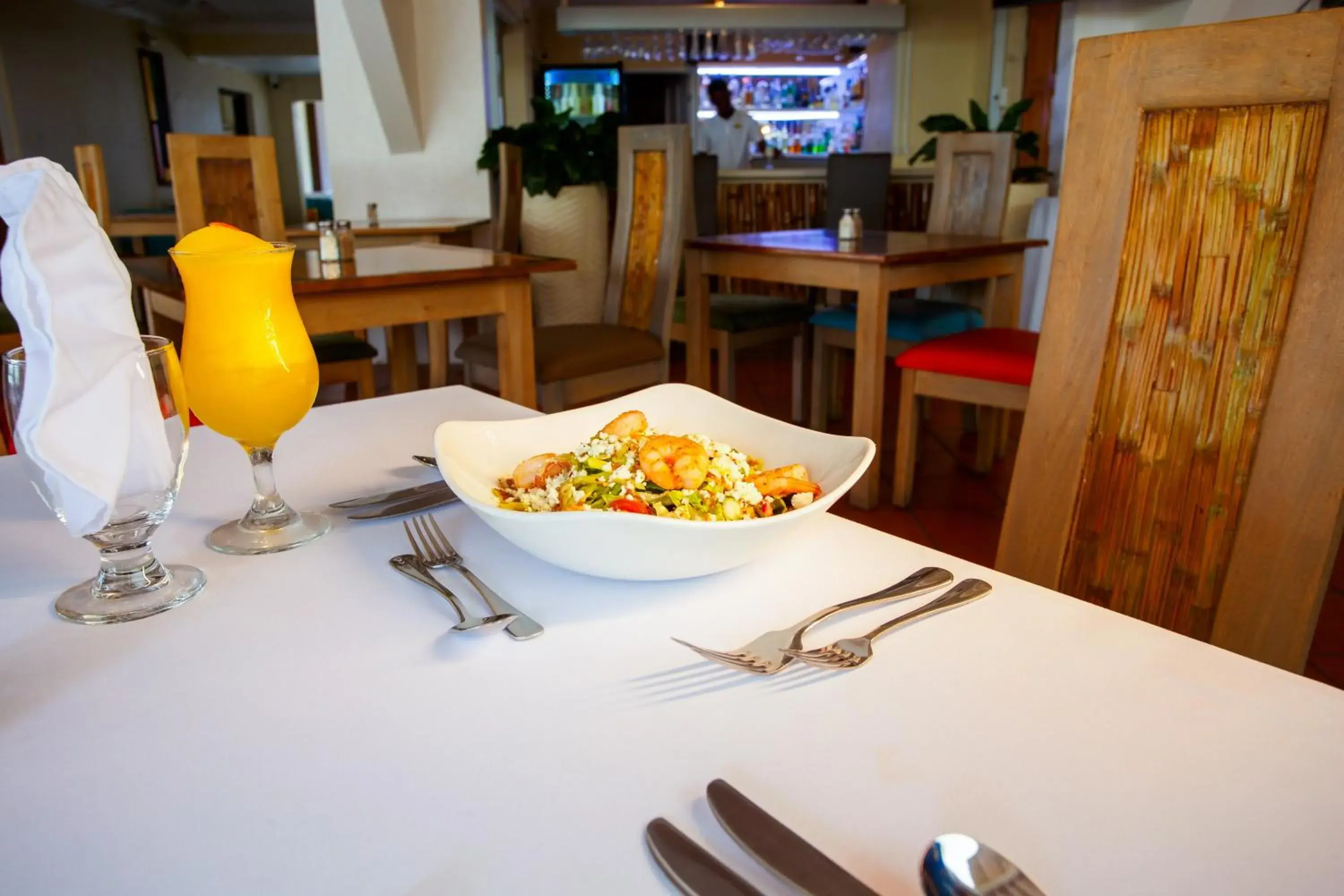 Food and drinks in Blue Horizon Hotel Food and drinks in Blue Horizon Hotel