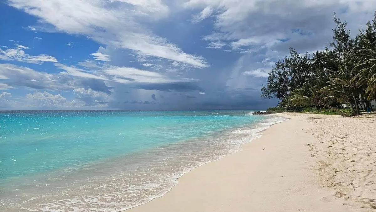 Beach in Blue Horizon Hotel