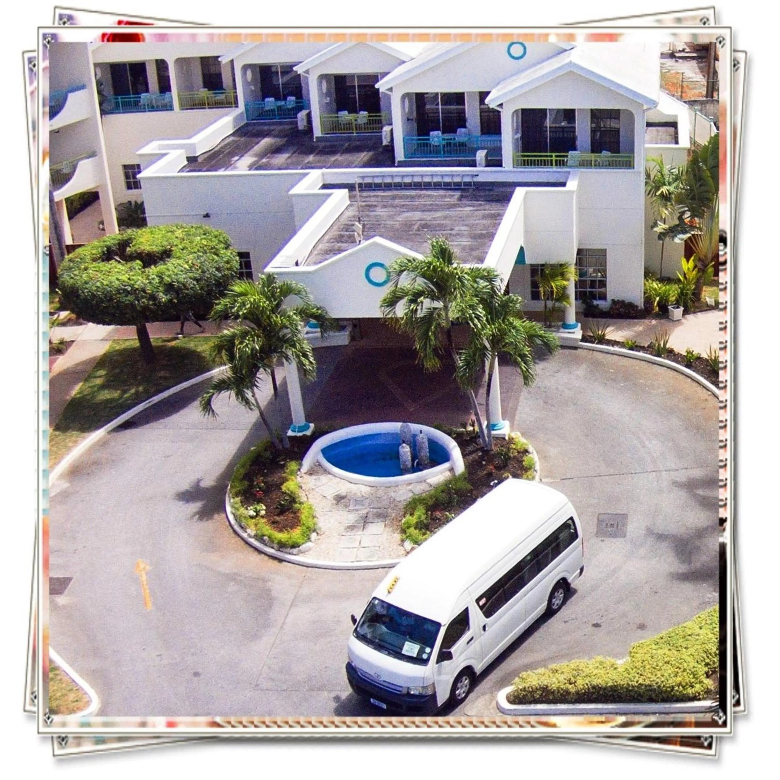 Facade/entrance in Blue Horizon Hotel