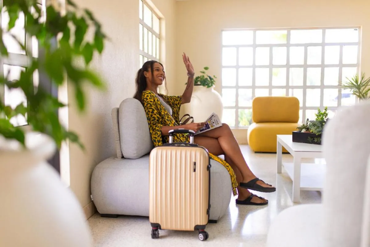 Lobby or reception in Blue Horizon Hotel